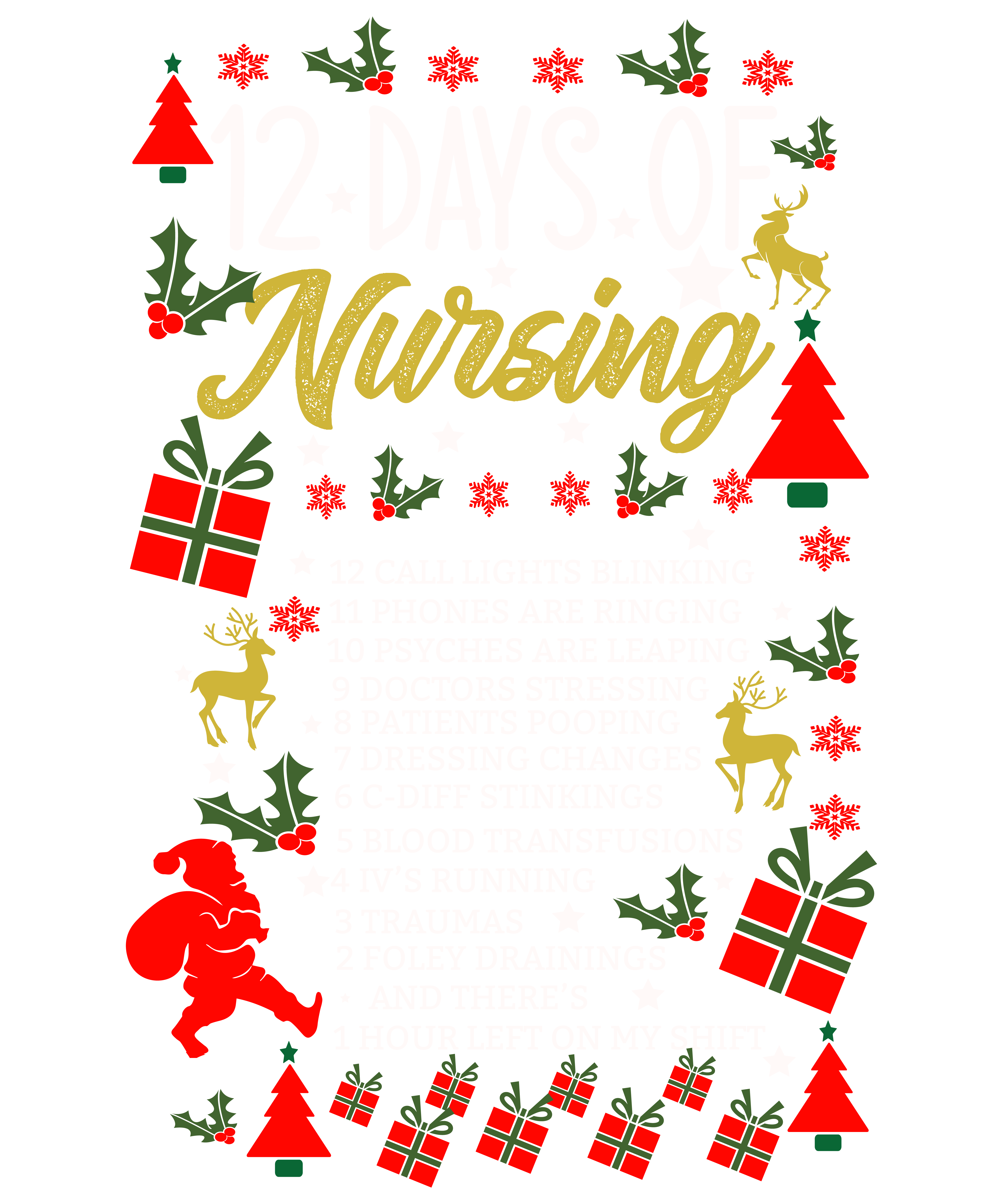 12 Days Of Nursing Holiday
