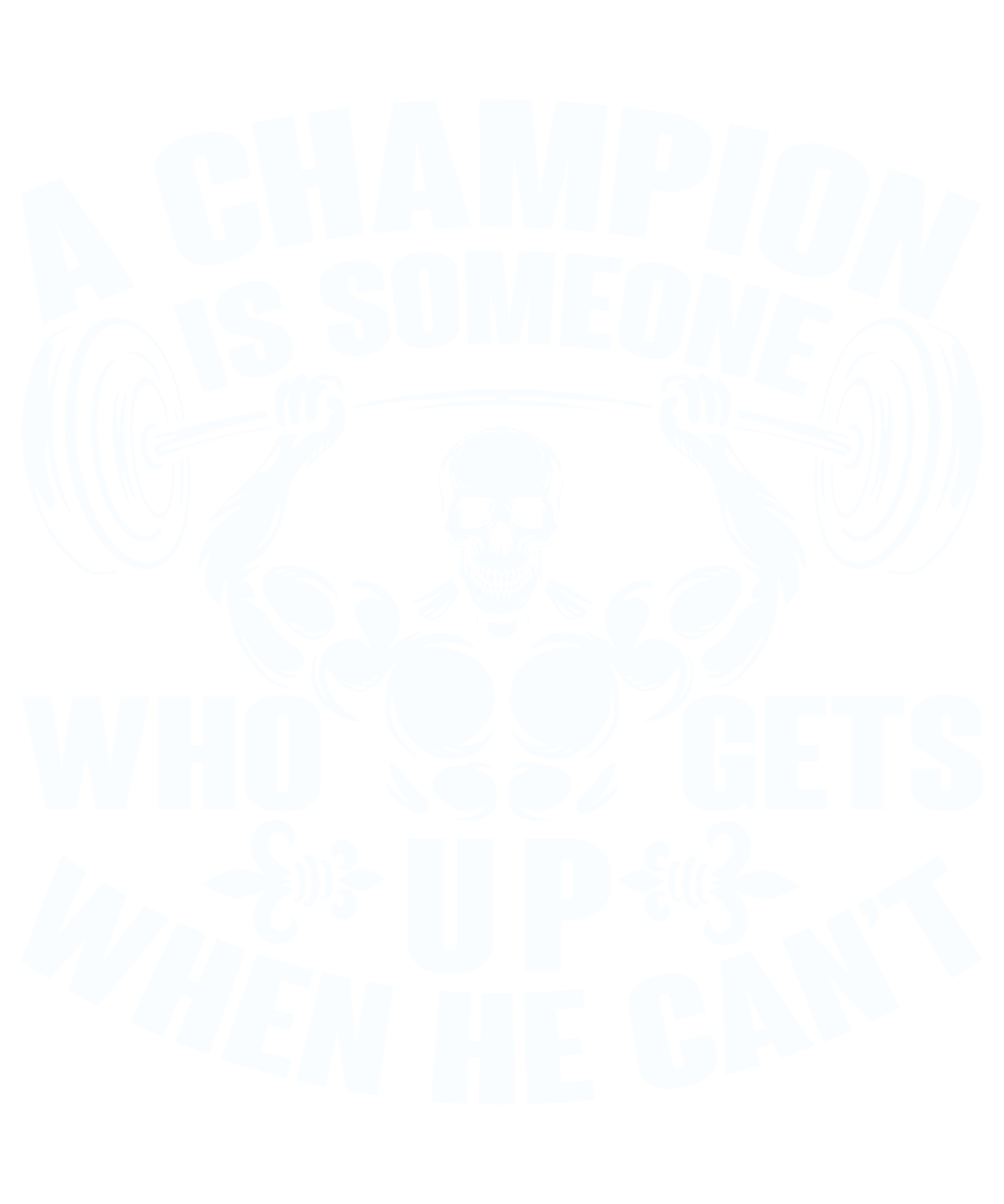 A Champion Is Someone Who Gets Up When He Can't