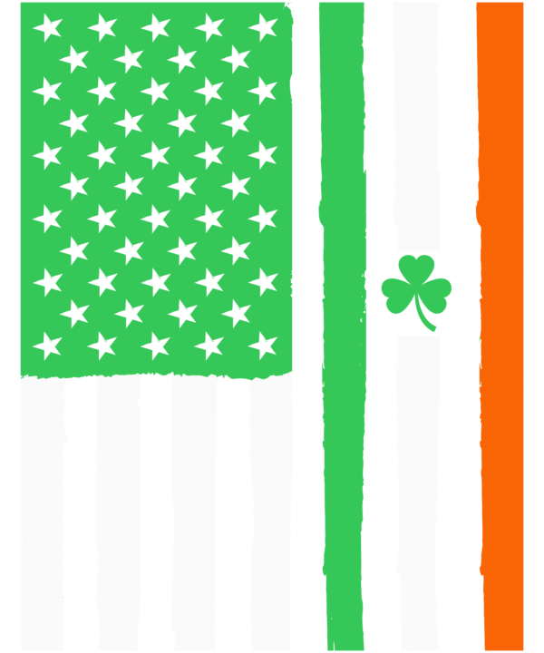 America Flag St. Patrick's Day