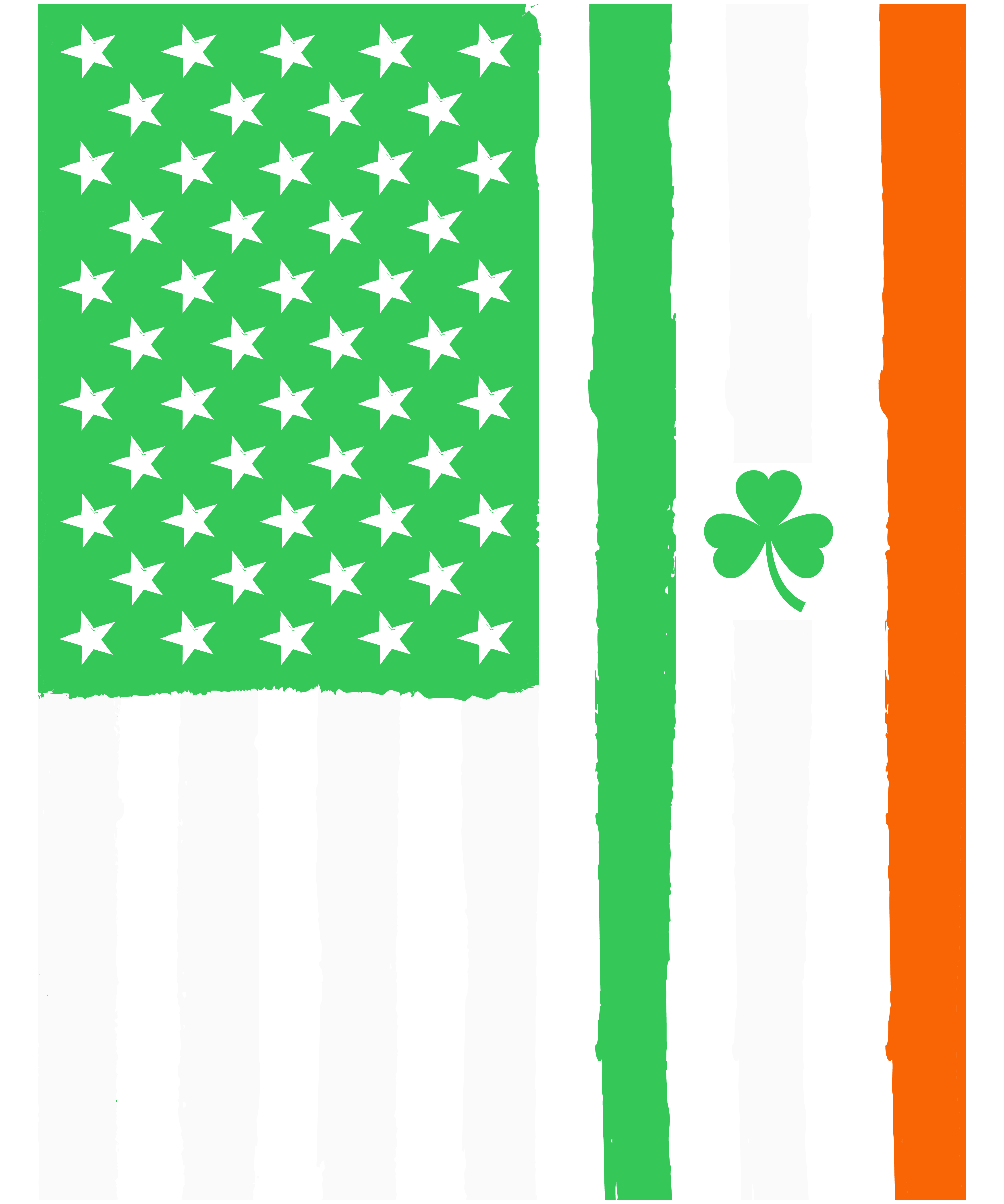 America Flag St. Patrick's Day
