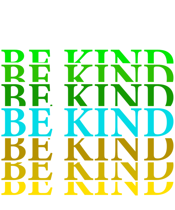 Be Kind In Braille Language