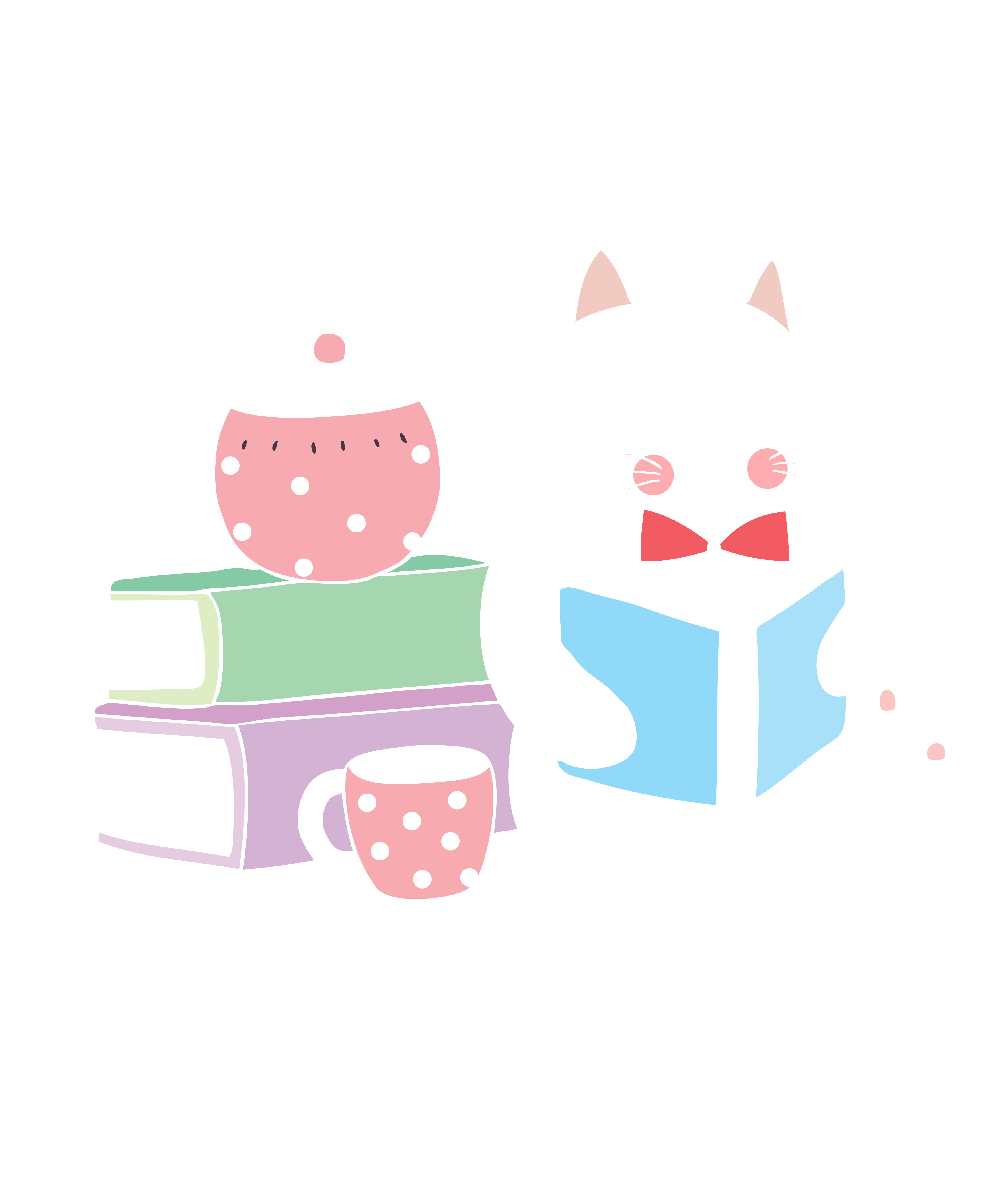 Book And Cat