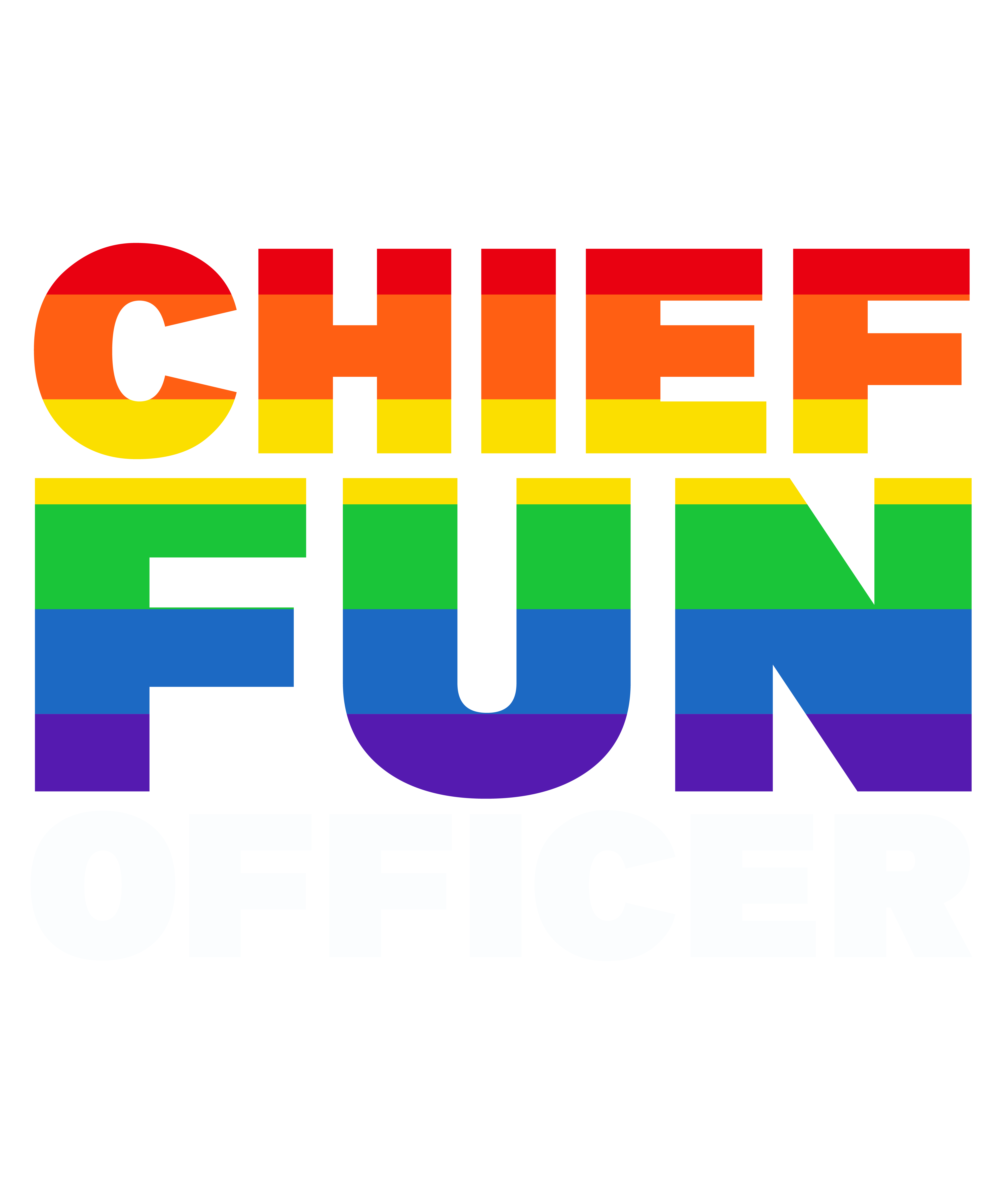 Chief Fun Officer Rainbow