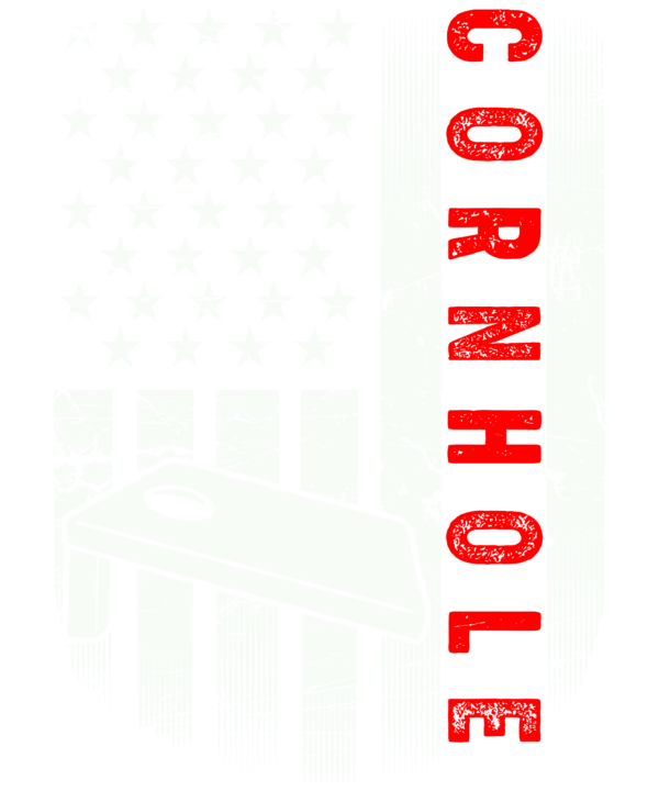 Cornhole USA Flag