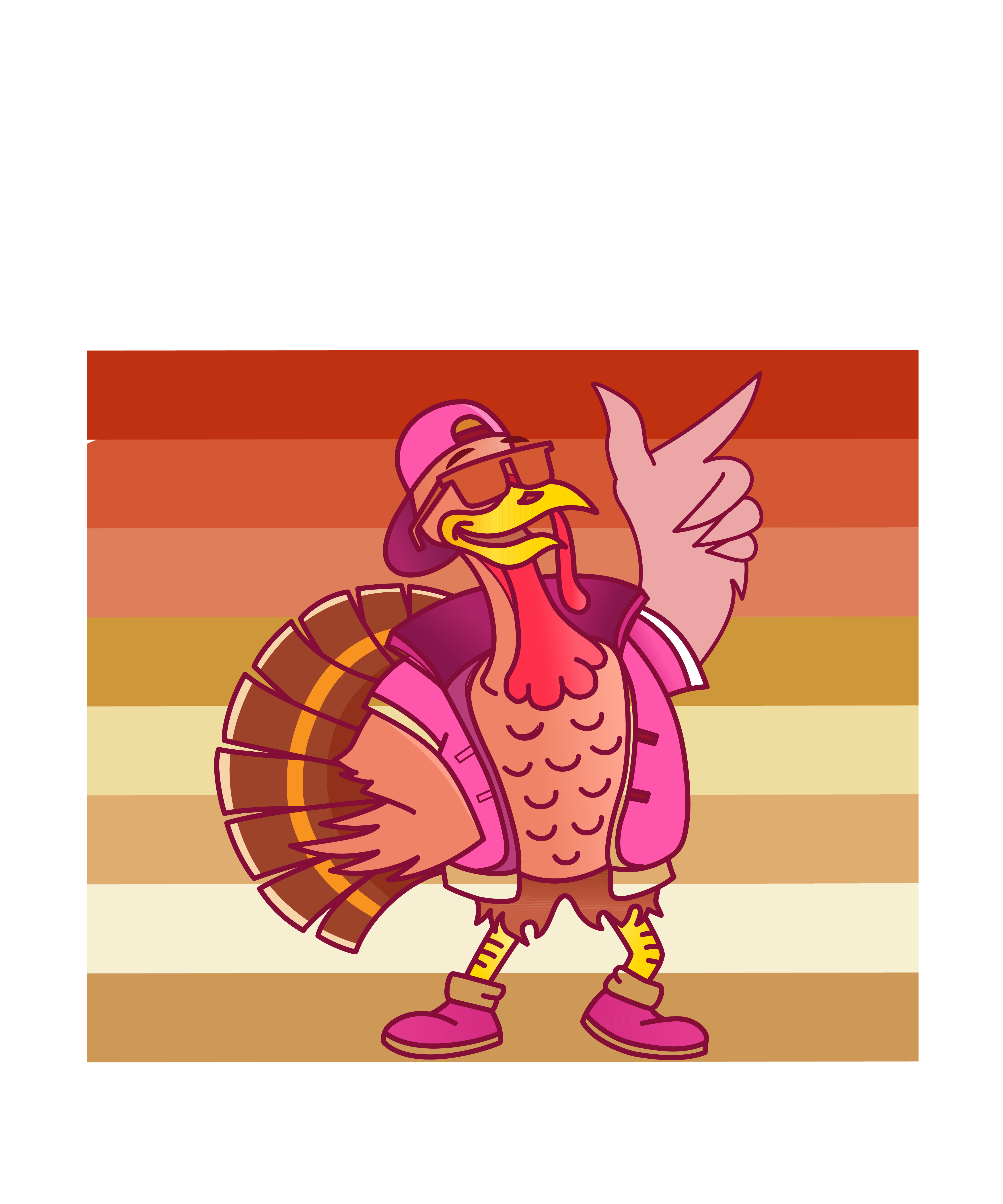 Cutest Turkey In The Flock