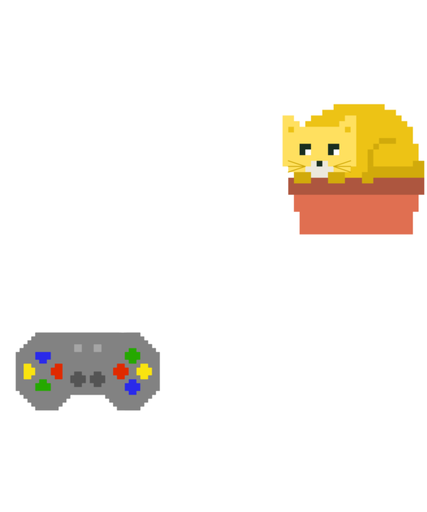 Easily Distracted By Cats And Video Games