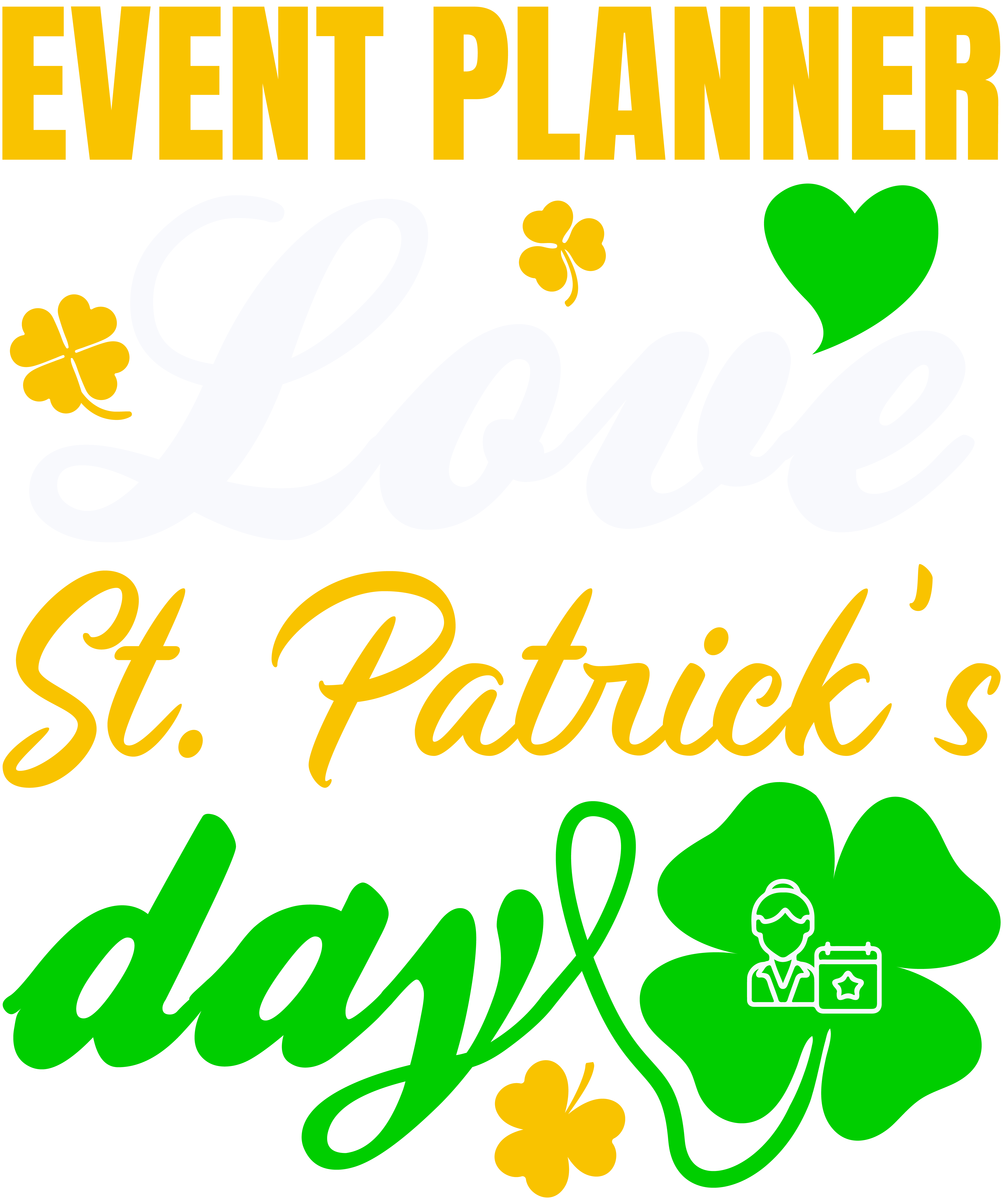Event Planner St. Patrick's Day
