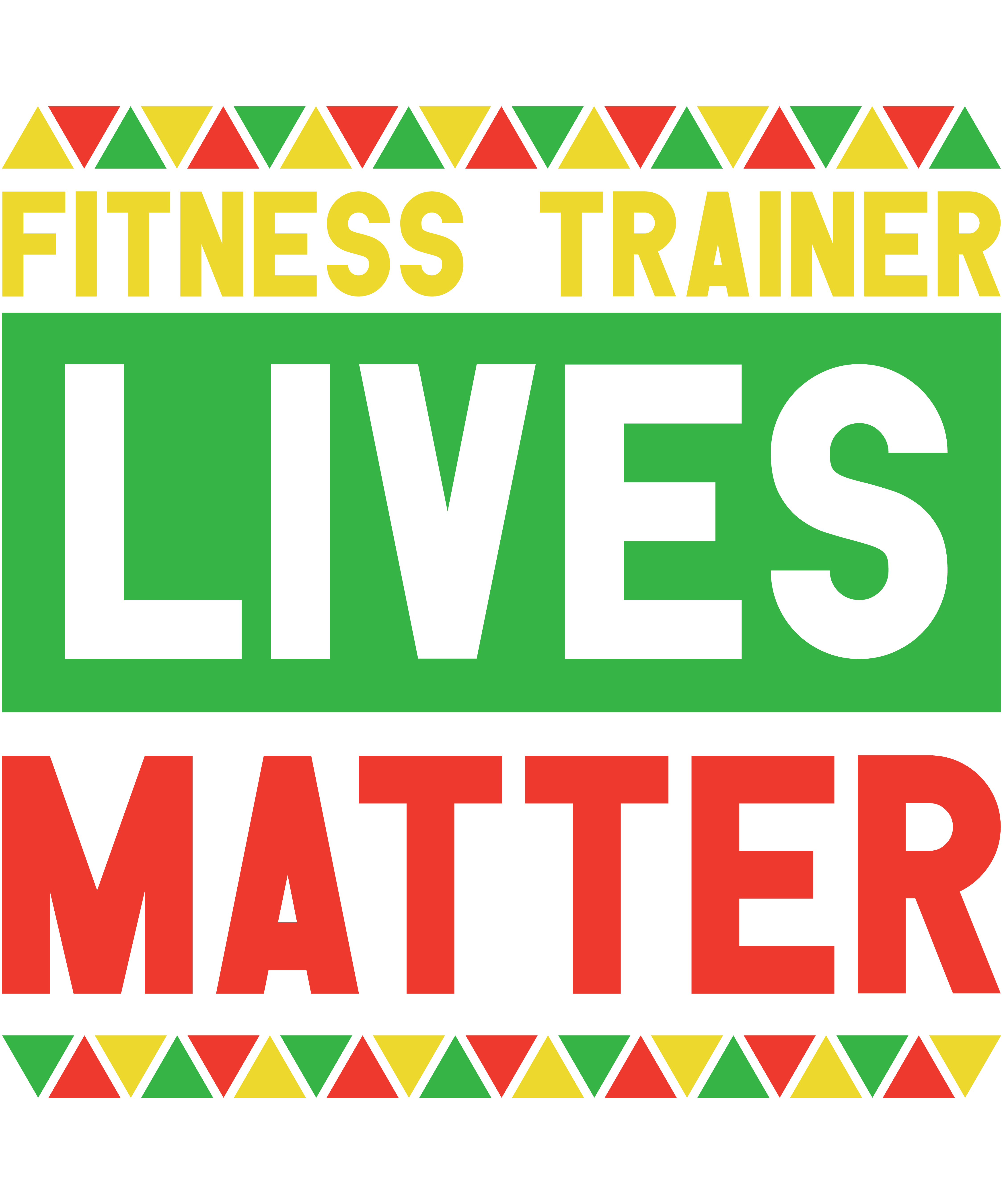 Fitness Trainer Lives Matter