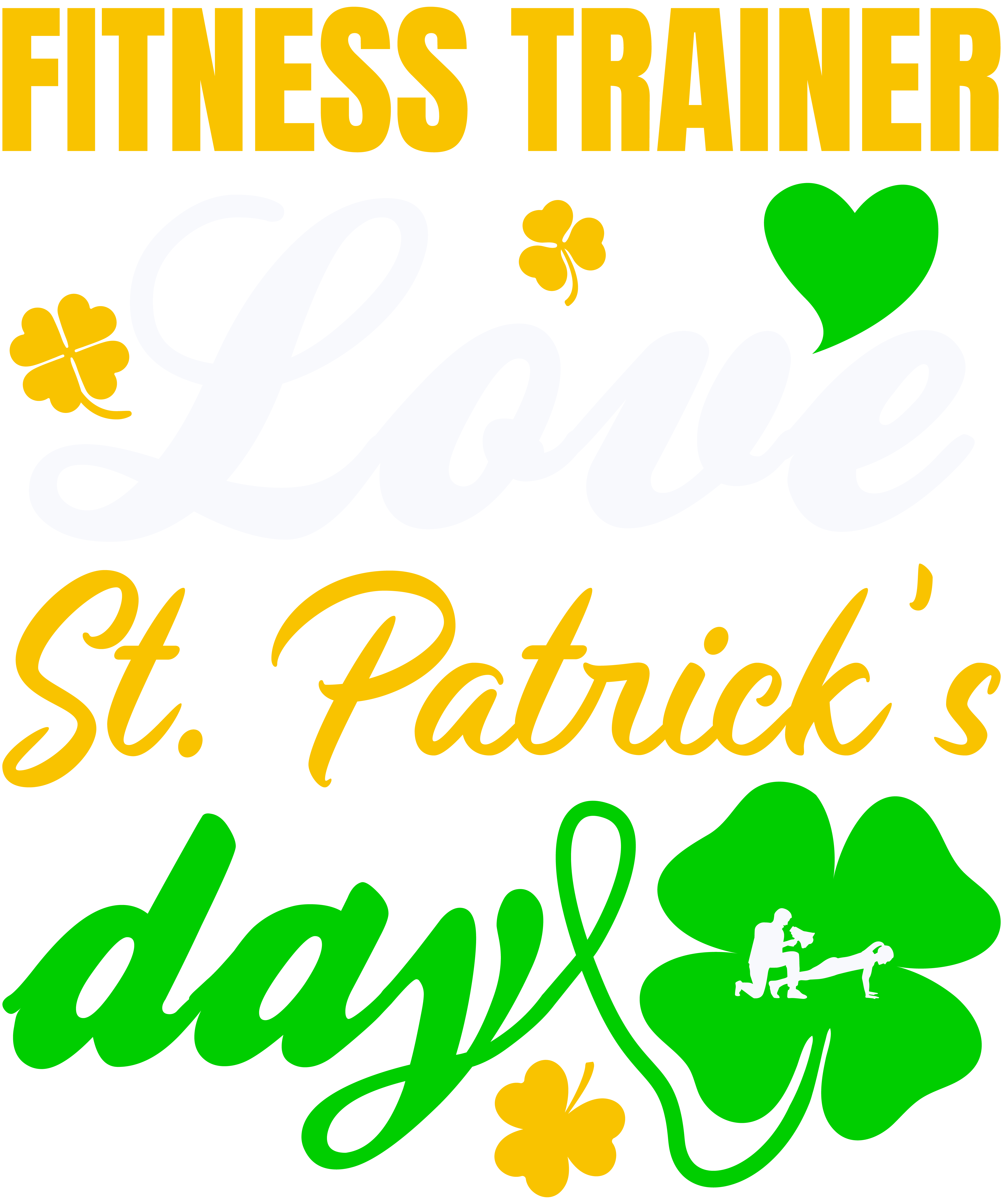 Fitness Trainer St. Patrick's Day