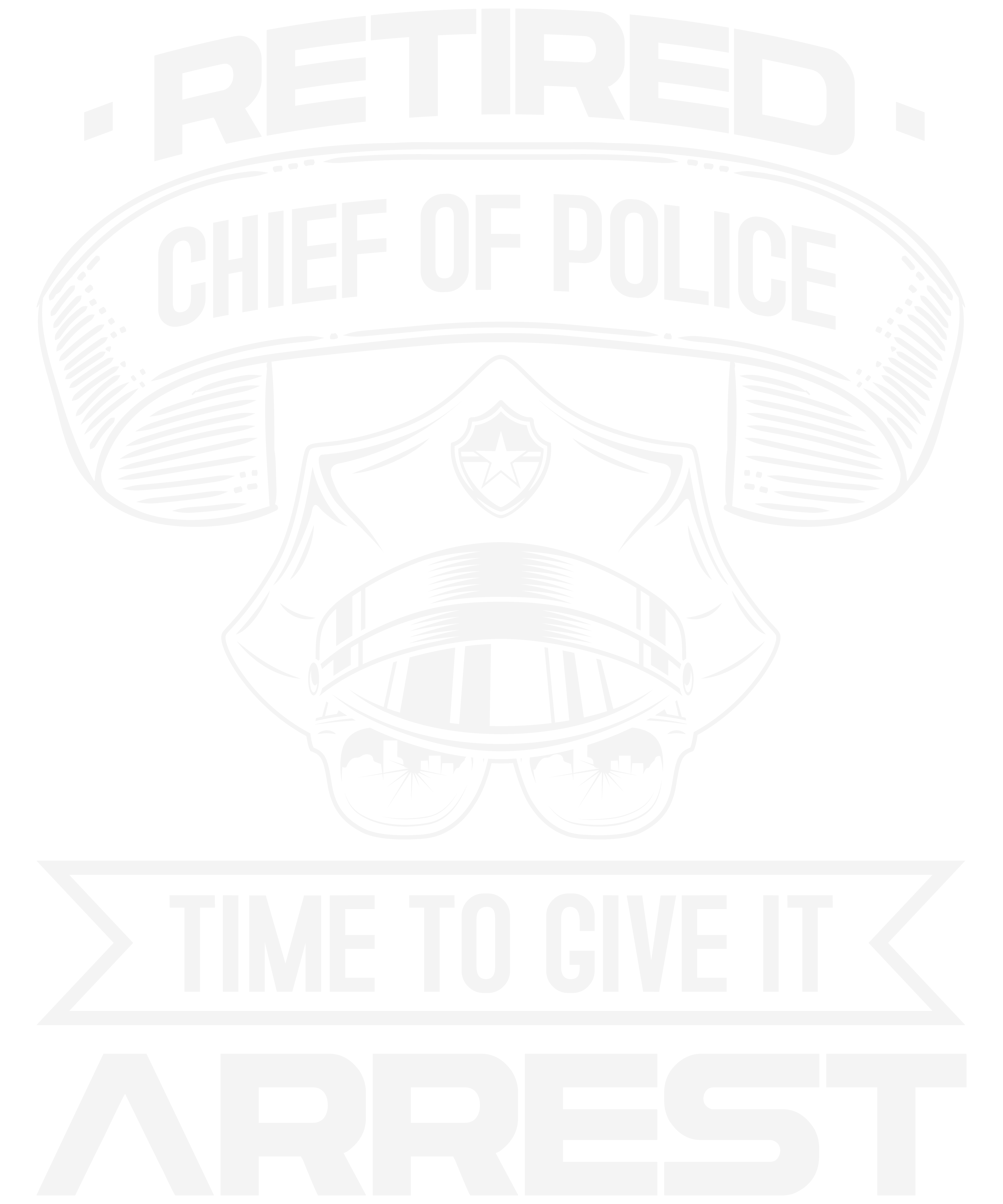 Funny Law Enforcement Retirement Gift For A Chief Of Police