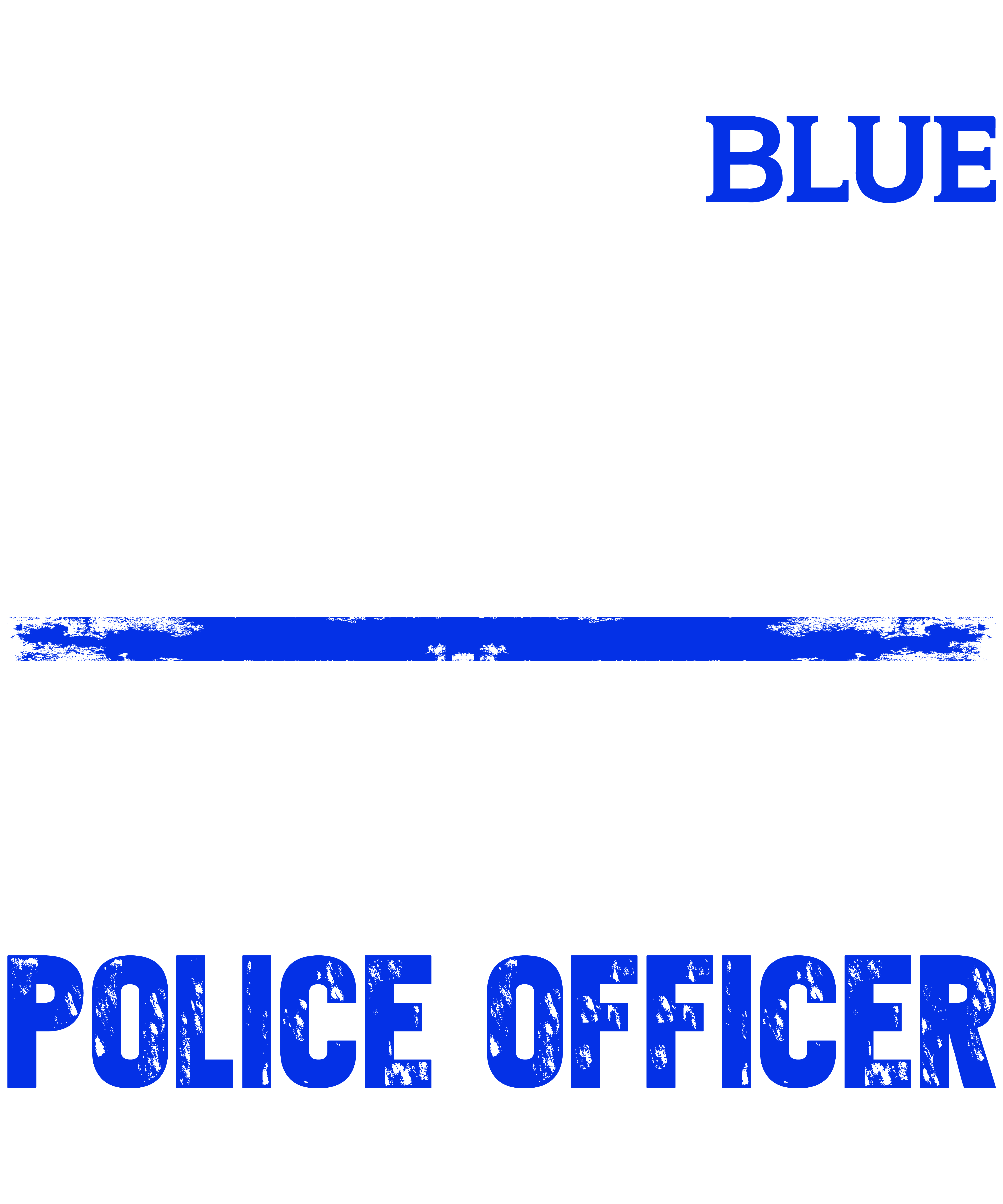 I Back The Blue for My Brother thin blue line police support