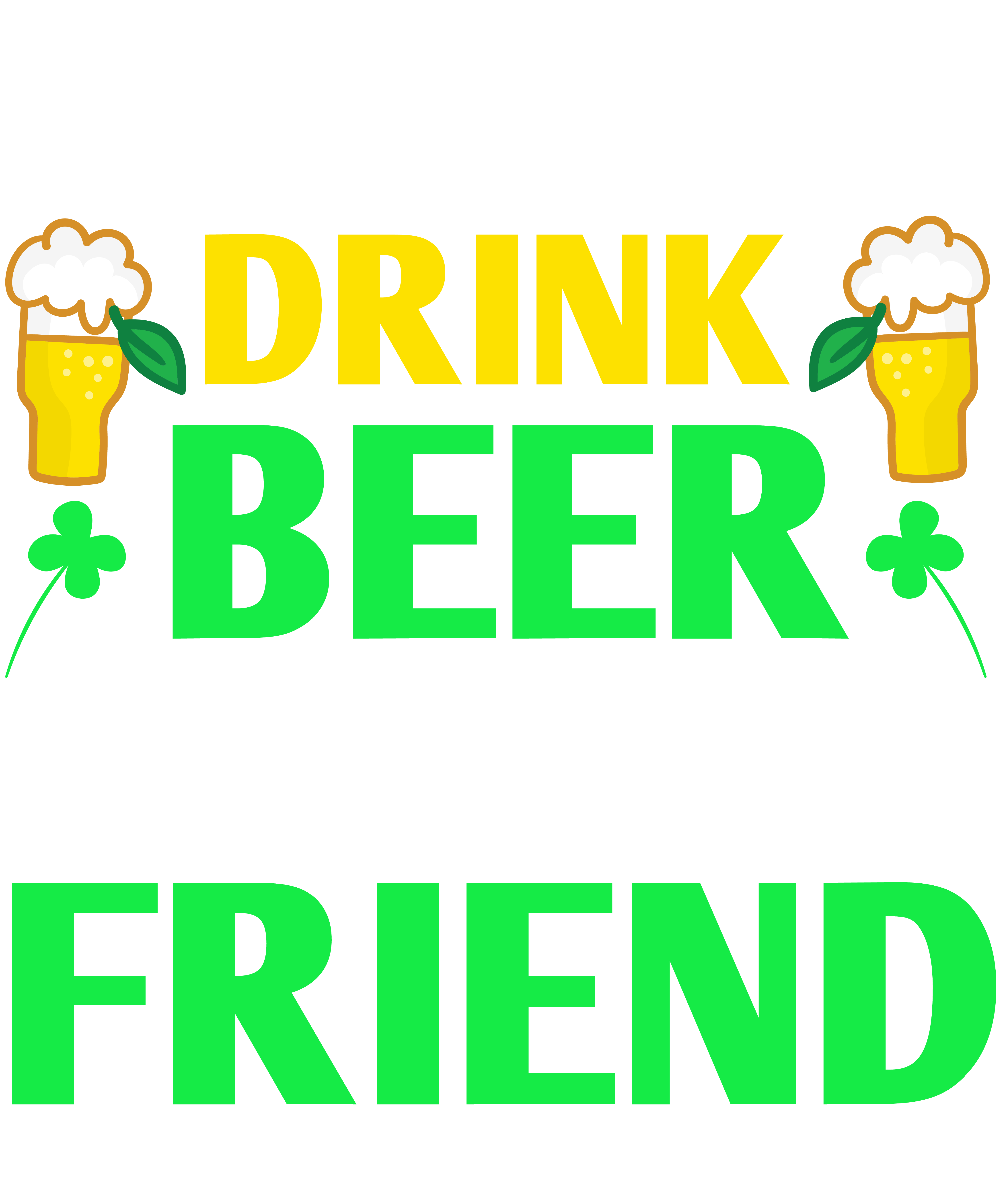 I Just Want To Drink Beer With My Friend