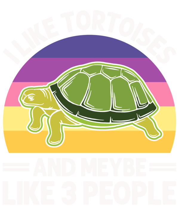 I Like Tortoises And Maybe Like 3 People