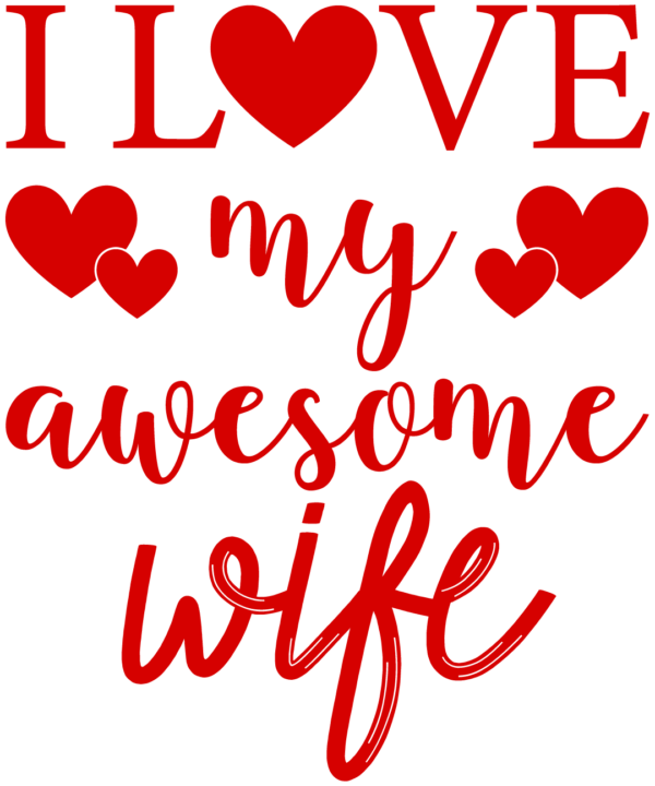 I Love My Awesome Wife
