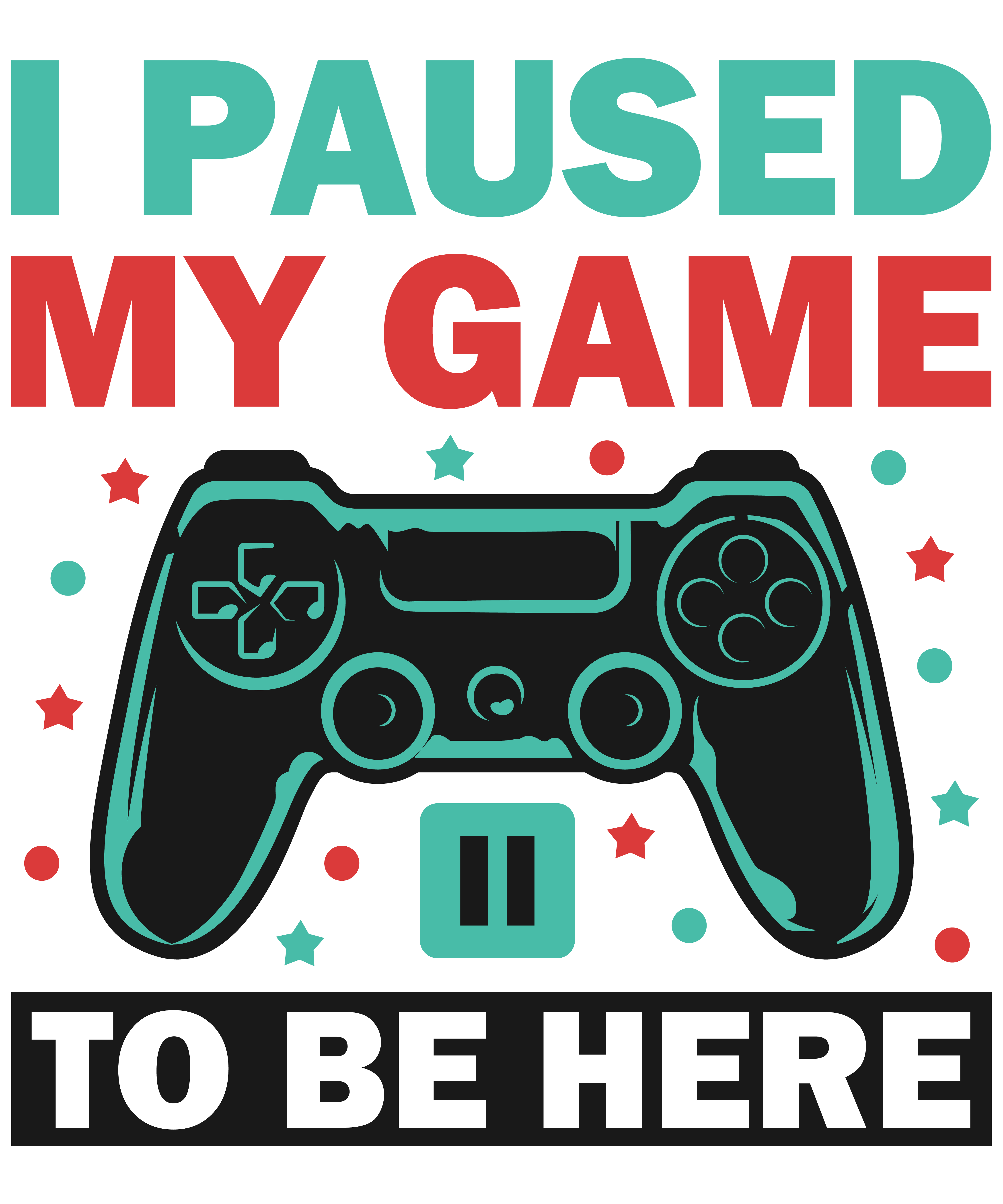 I Paused My Game To Be Here