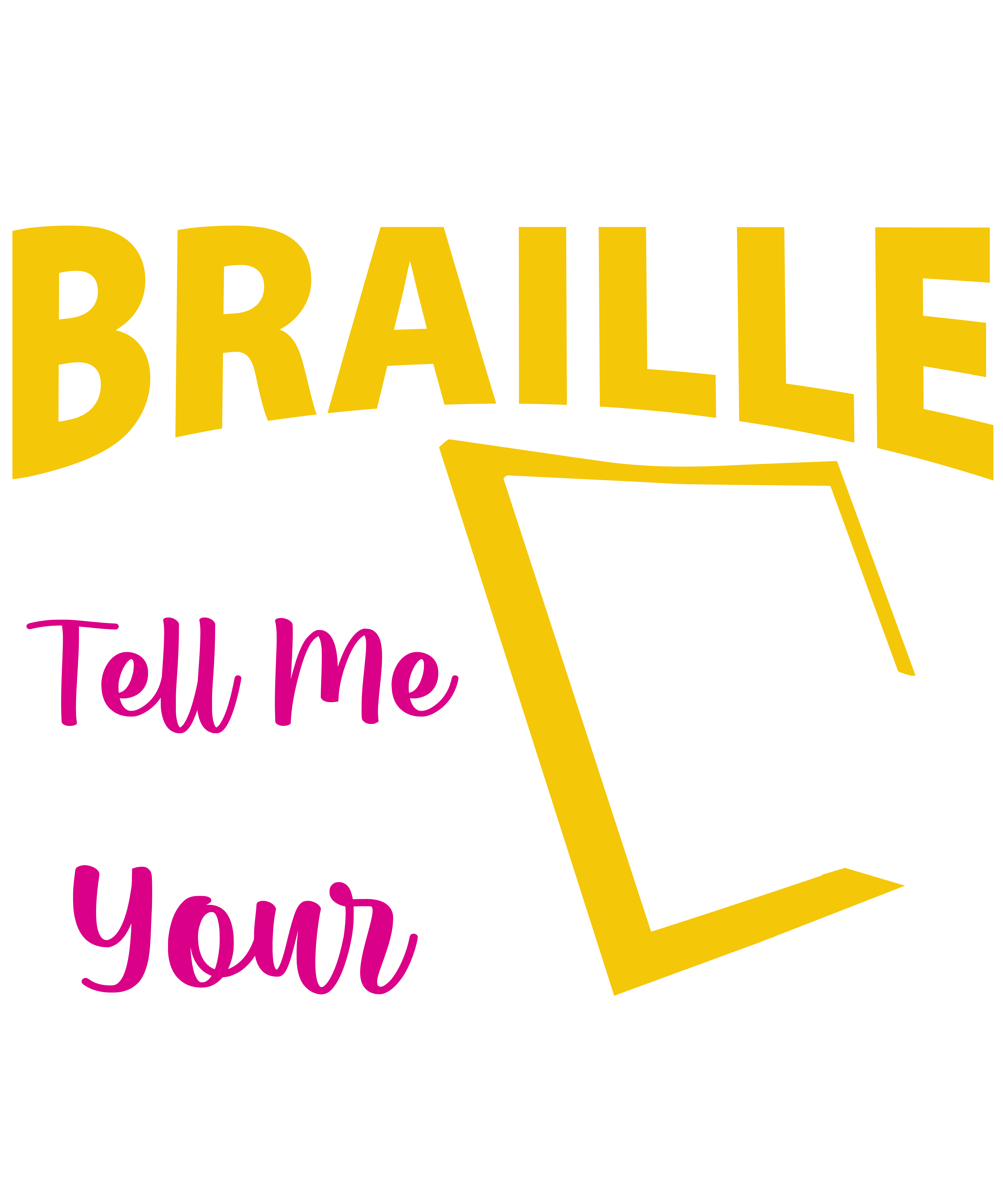 I Read Braille Tell Me Your Superpower