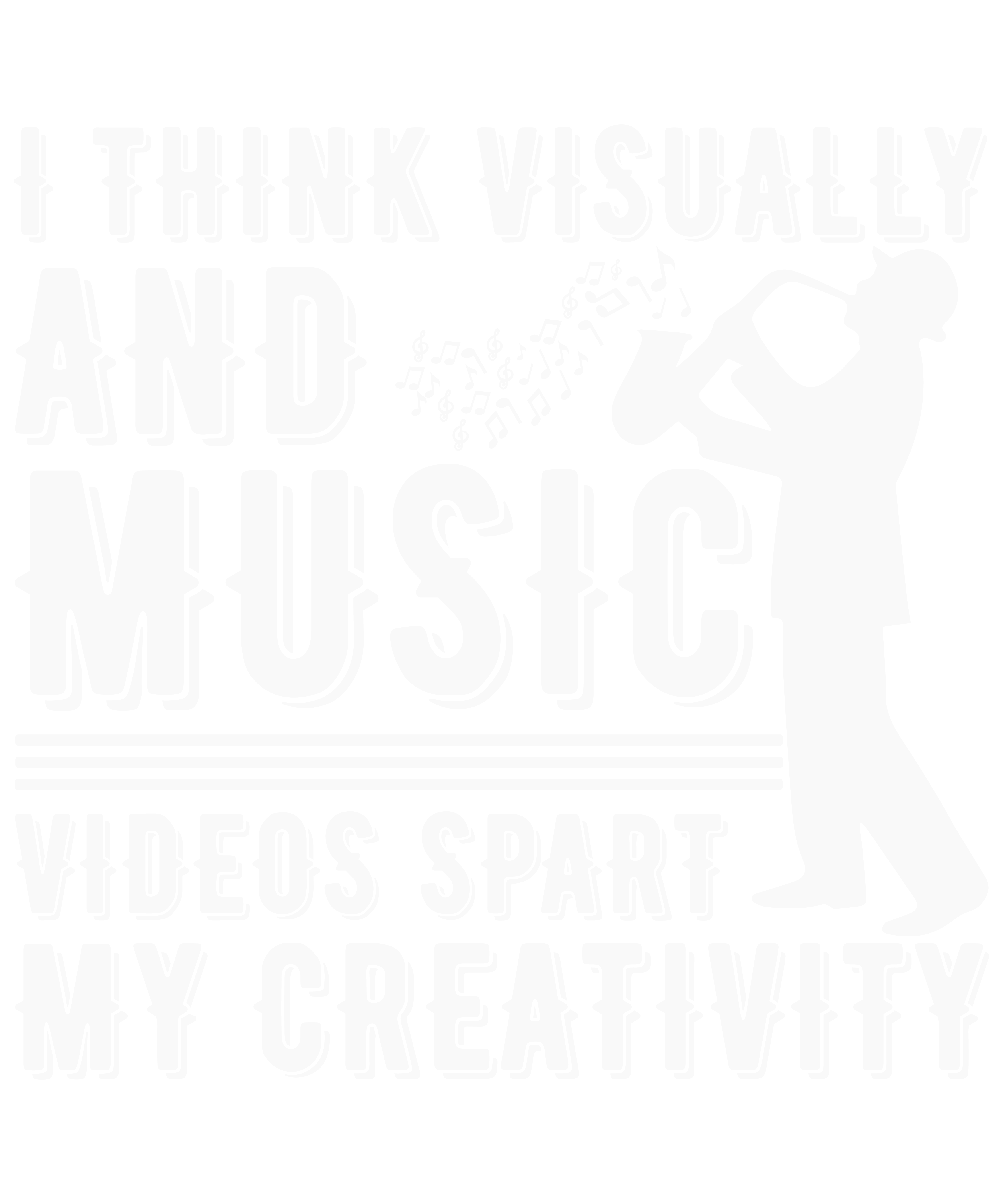 I Think Visually And Music