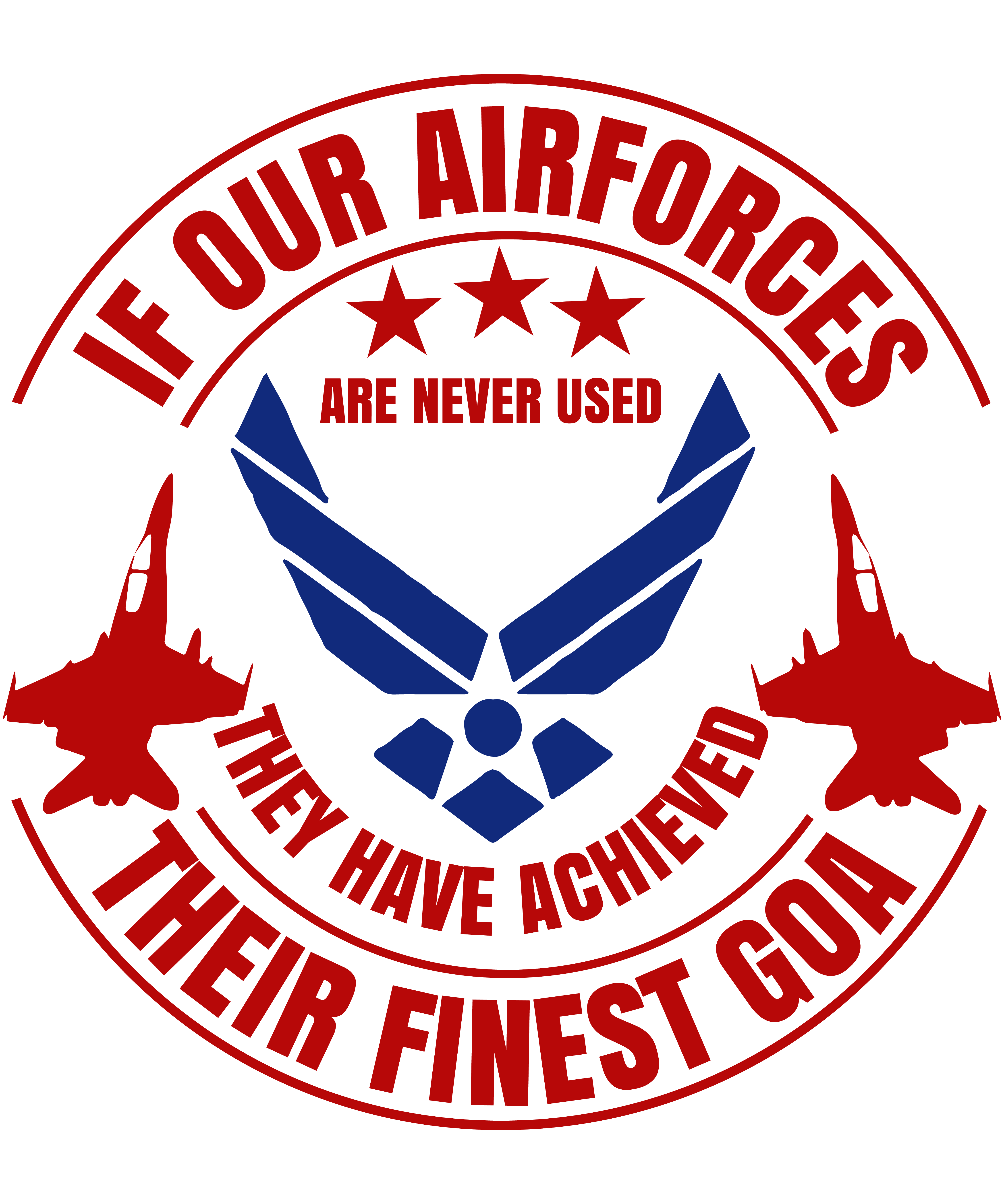 If Our Air Forces Are Never Used