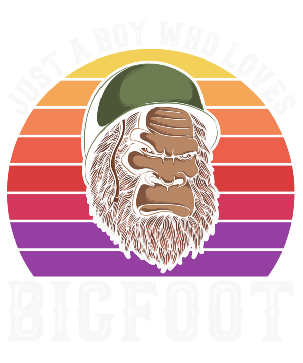 Just A Boy Who Loves Bigfoot