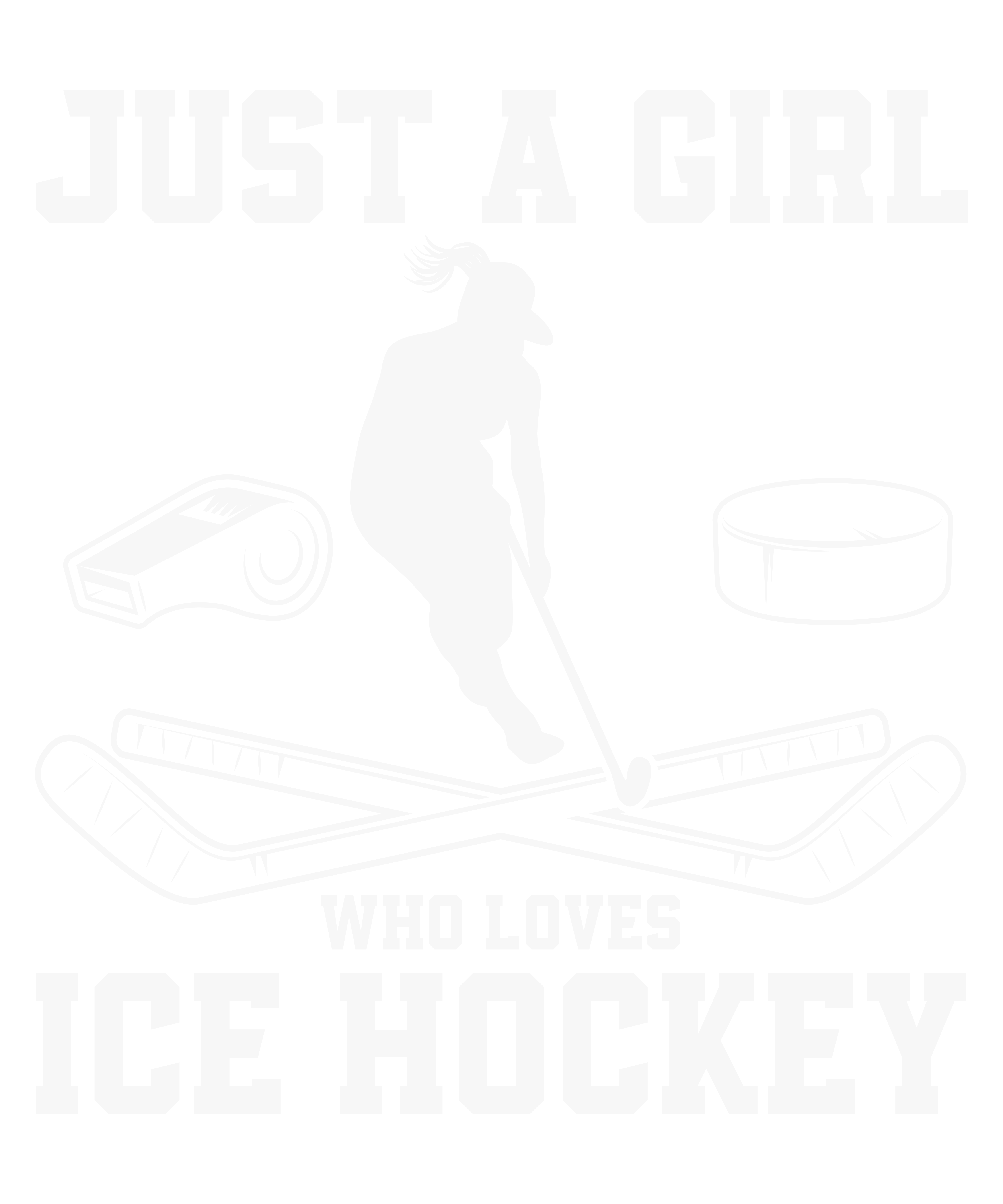 Just A Girl Who Loves Hockey
