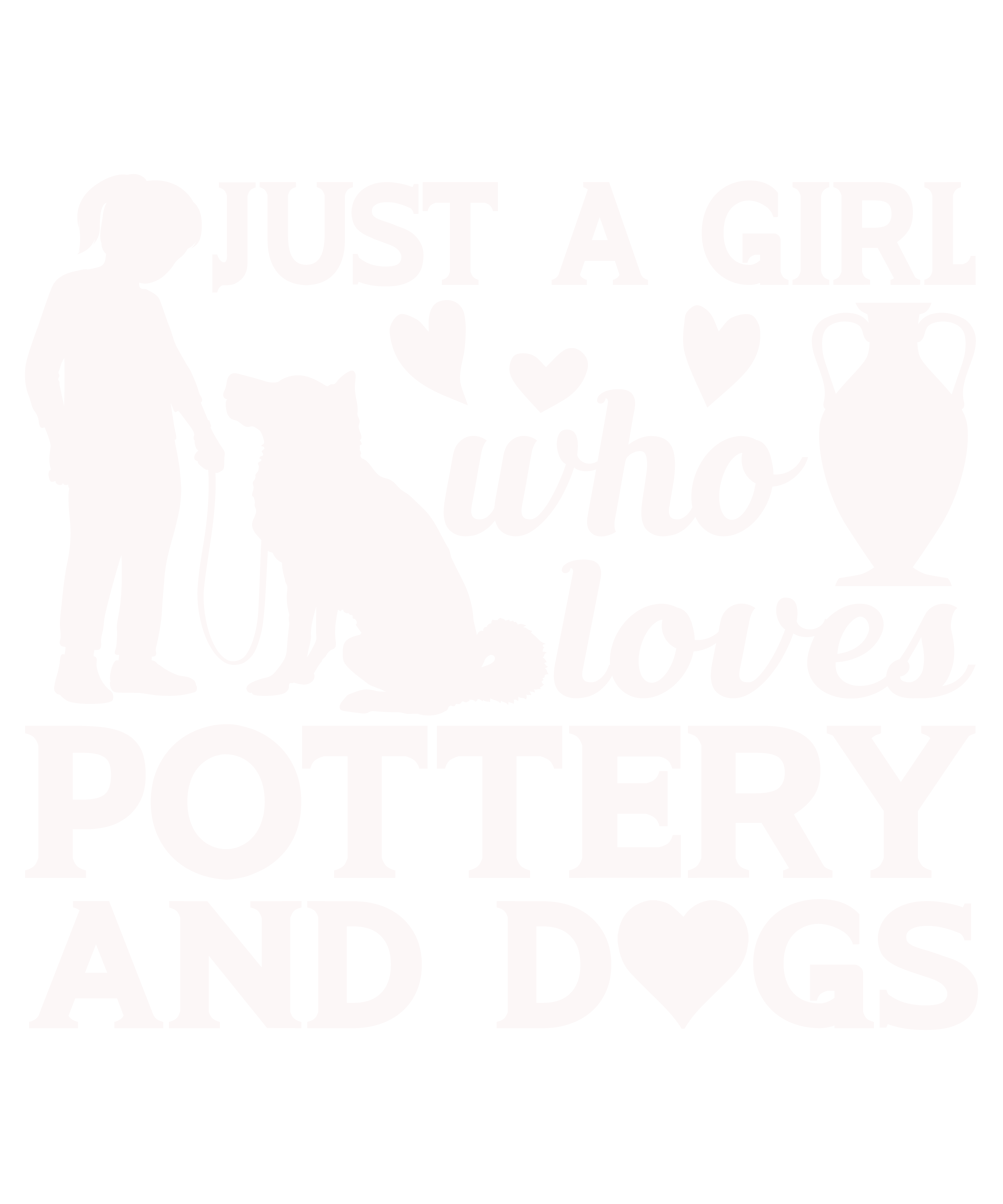 Just A Girl Who Loves Pottery And Dogs