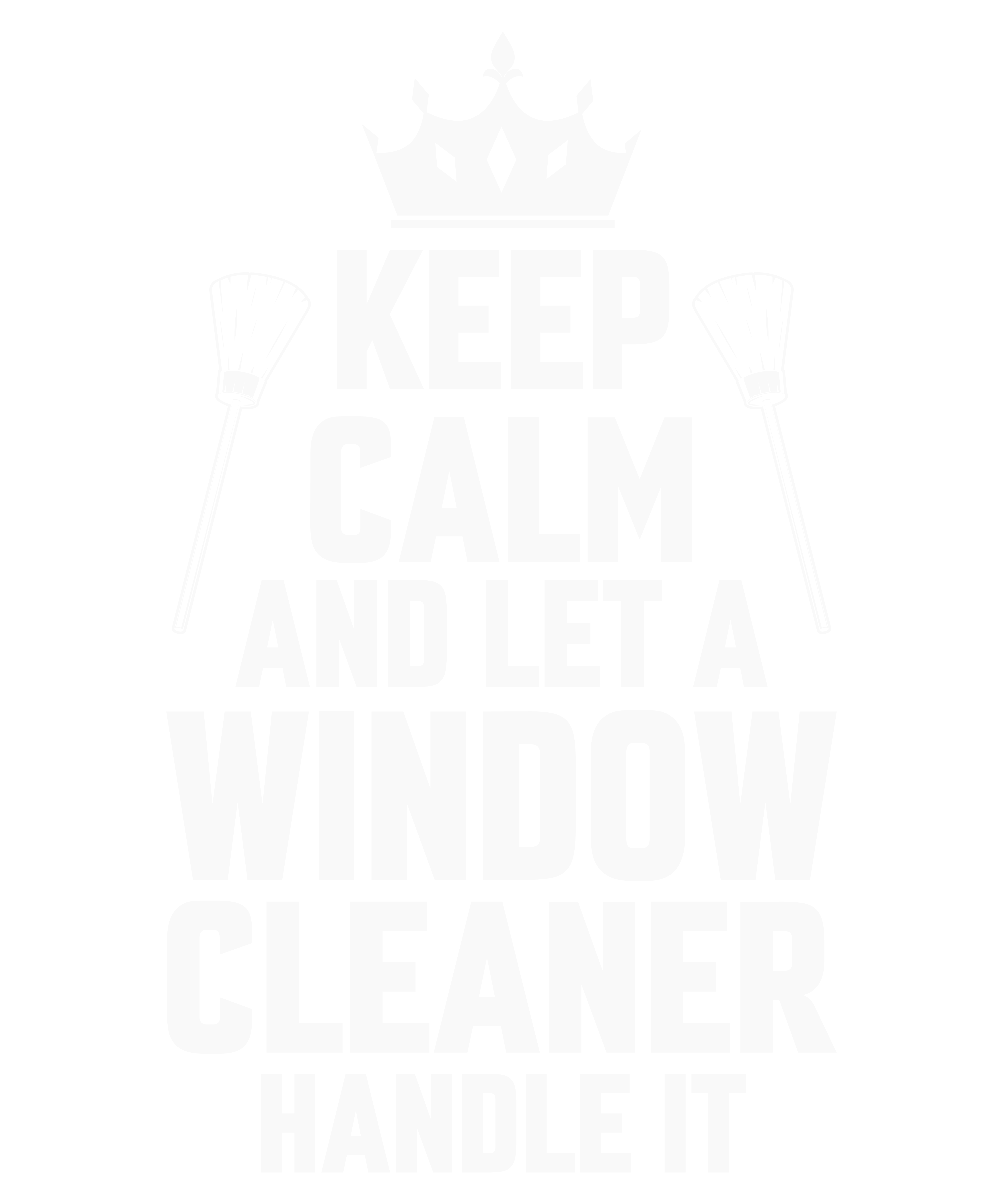 Keep Calm And Let A Window Cleaner Handle It