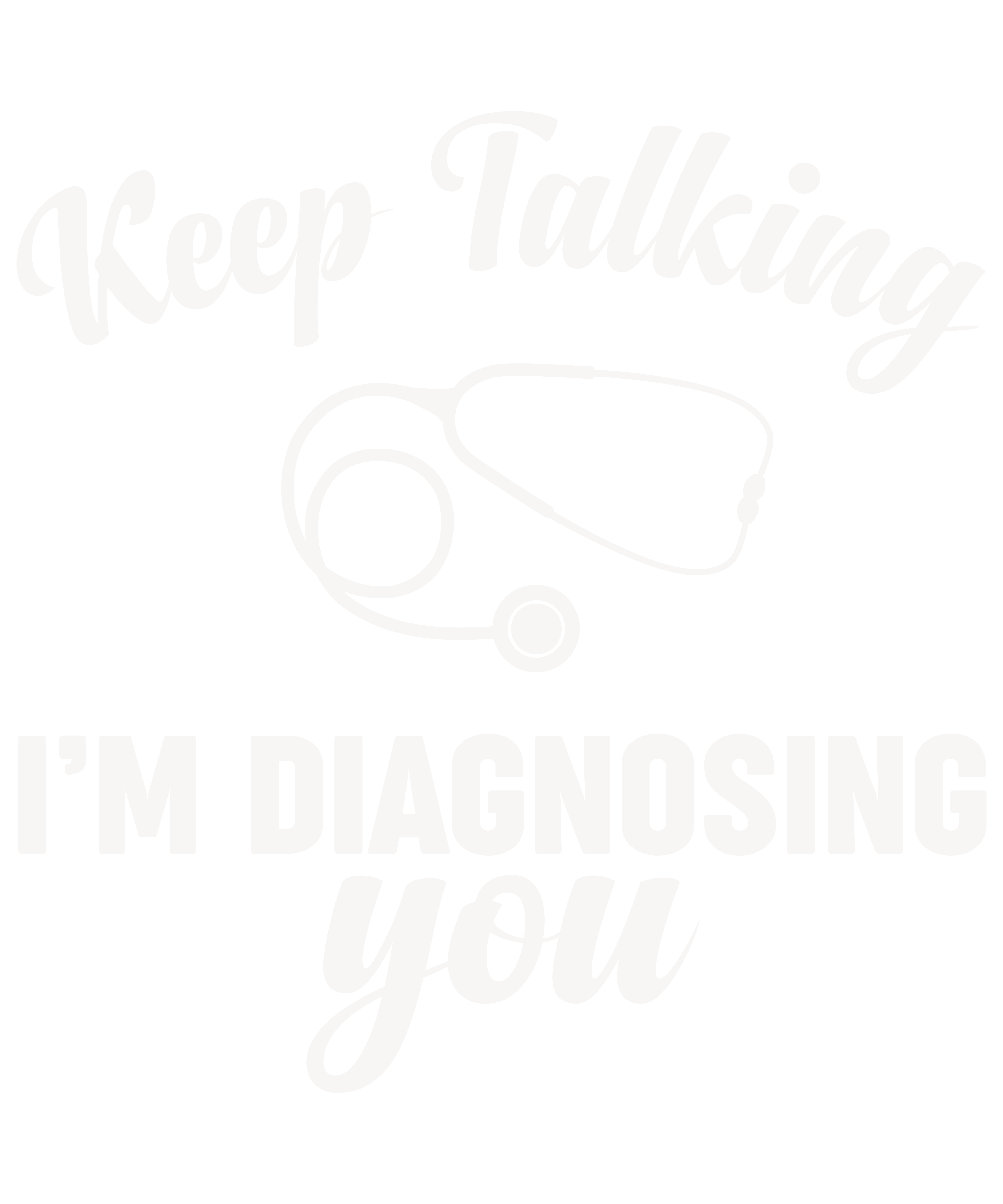 Keep Talking I'm Diagnosing You