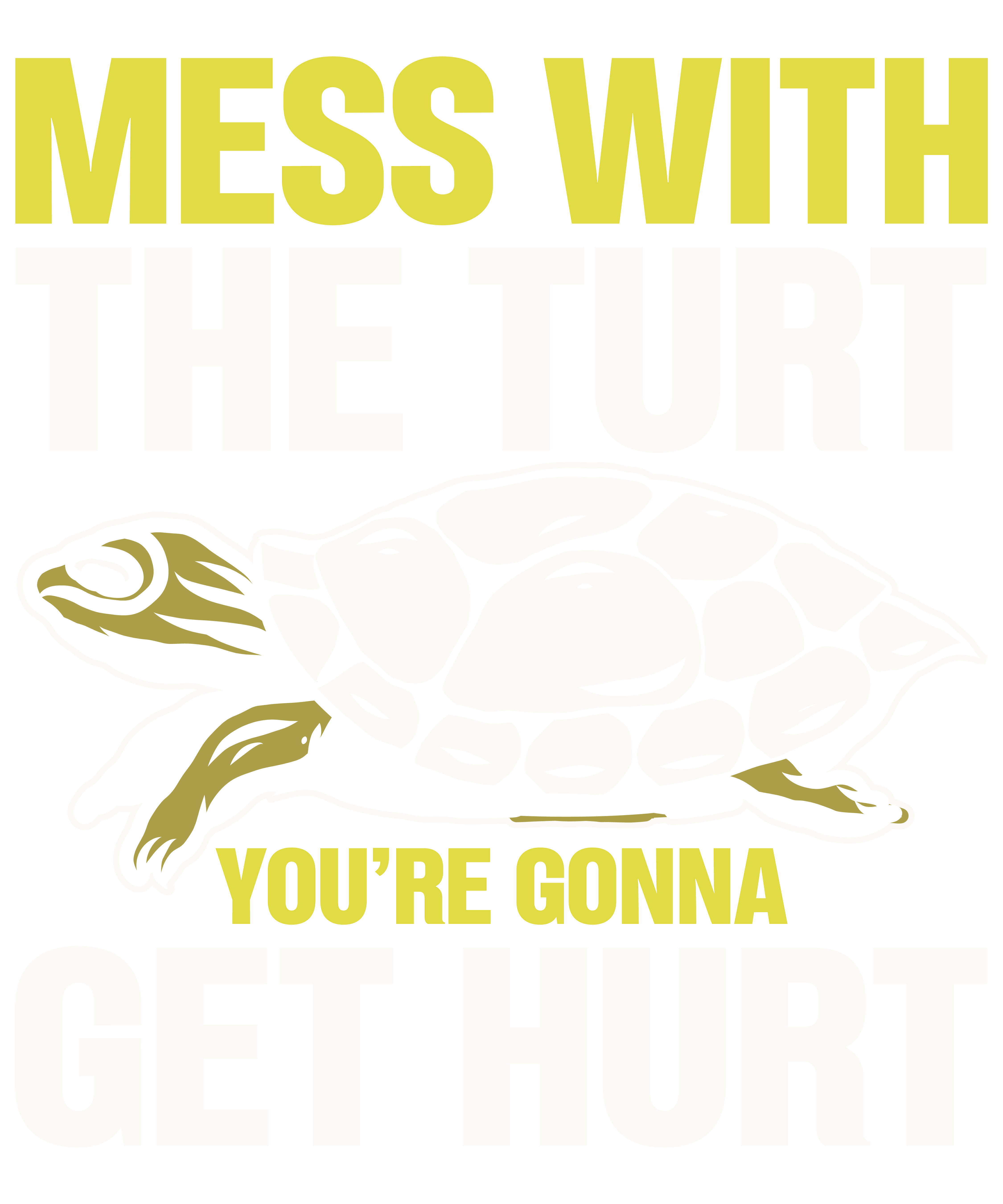 Mess With The Turt You're Gonna Get Hurt