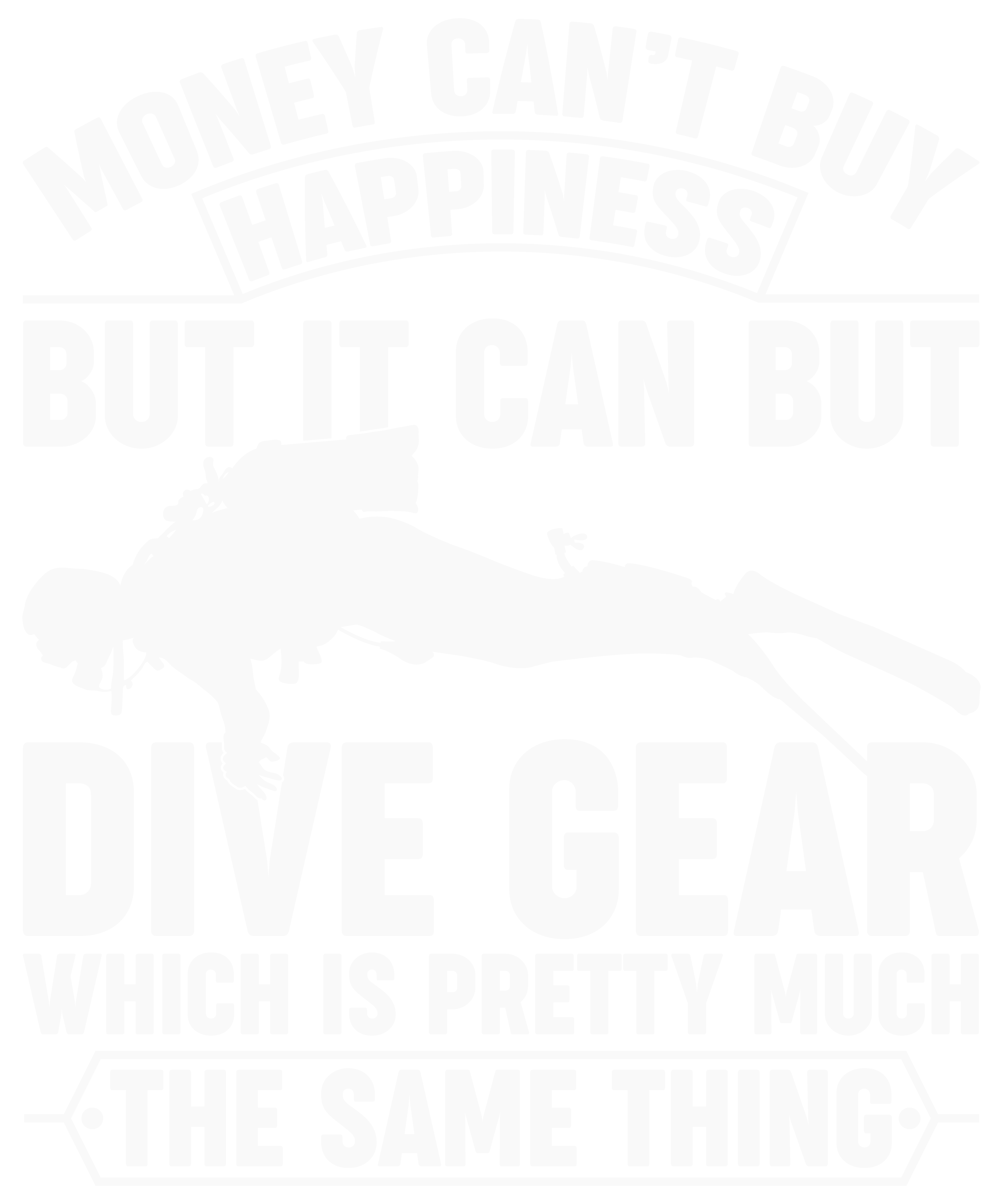 Money Can't Buy Happiness But It Can Buy Dive Gear