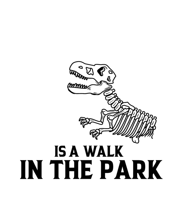Motherhood Is A Walk In The Park Funny Mother's Day Dinosaur