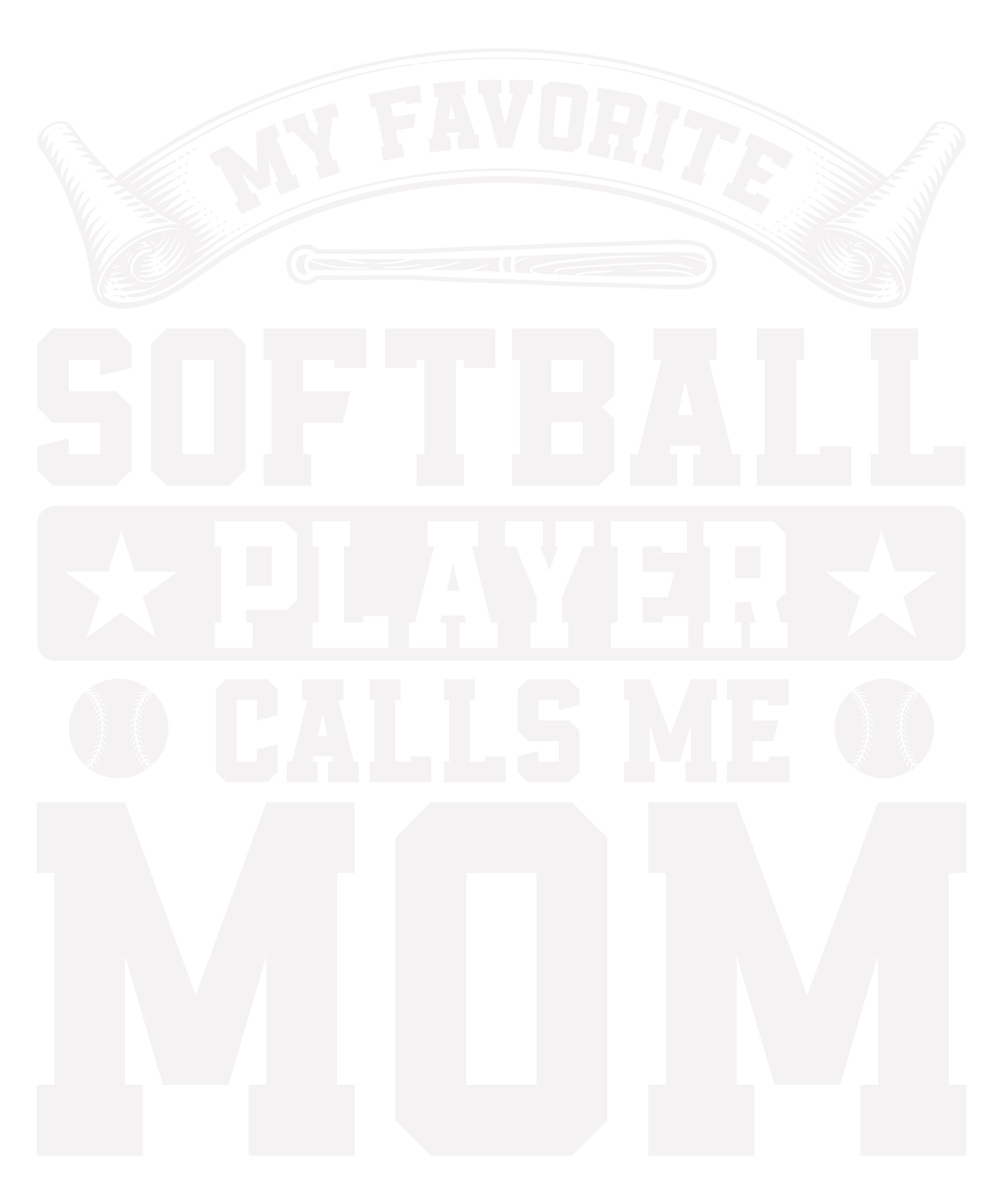 My Favorite Softball Player Calls Me Mom