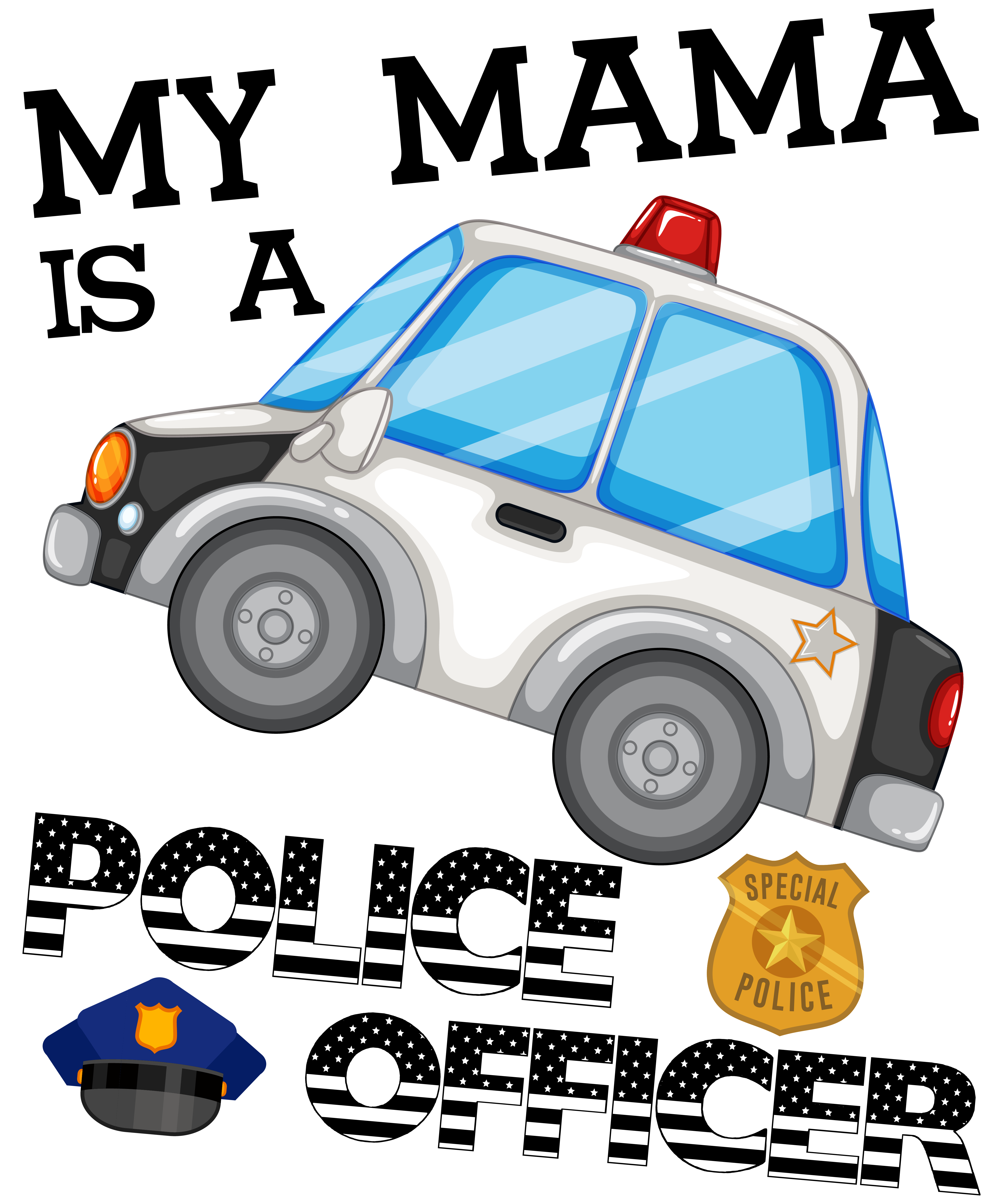 My Mama is a Police Officer Toddler