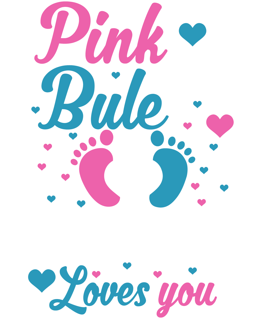 Pink Or Blue Grandma Loves You v2