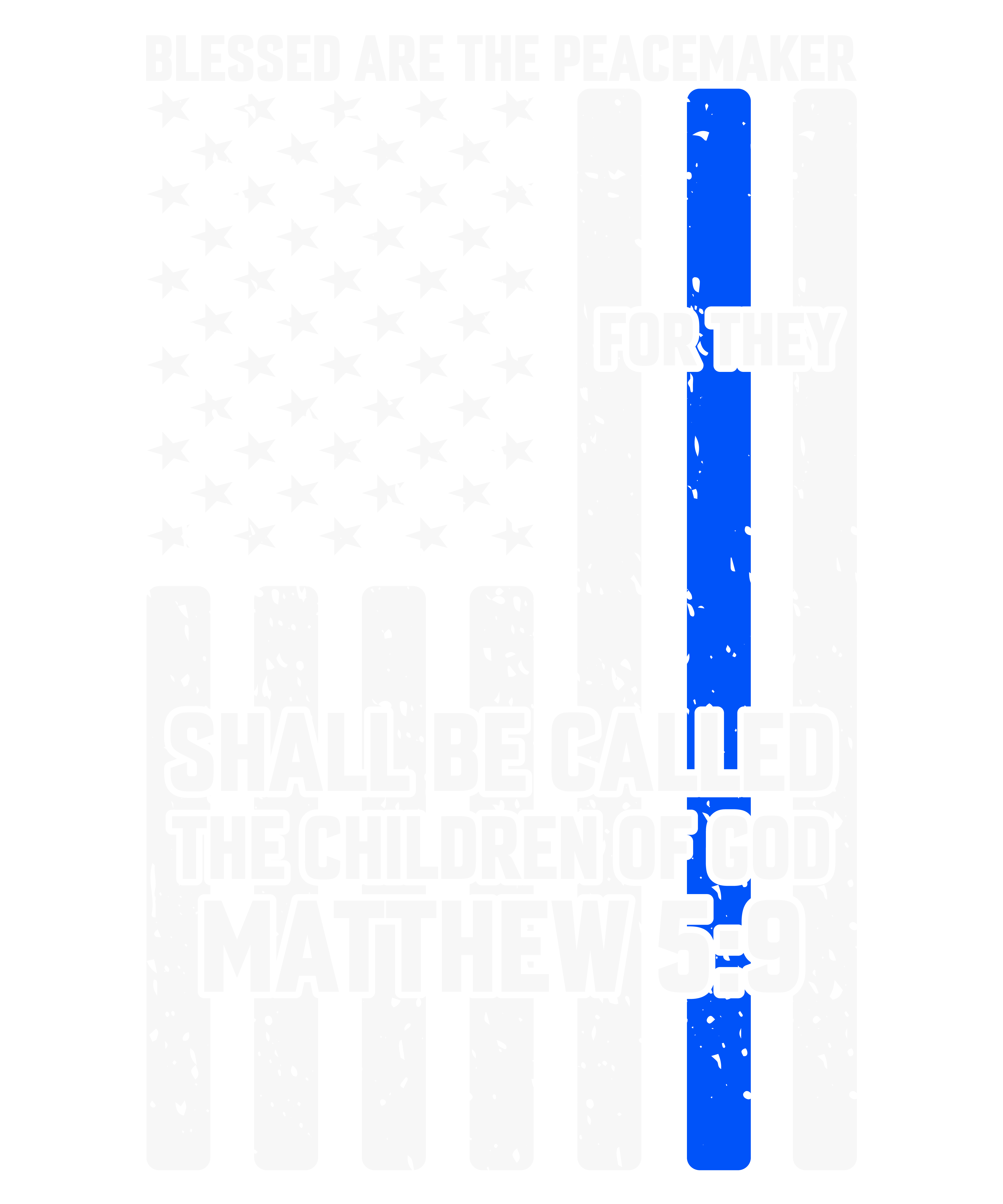 Police Blessed Are Peacekeepers