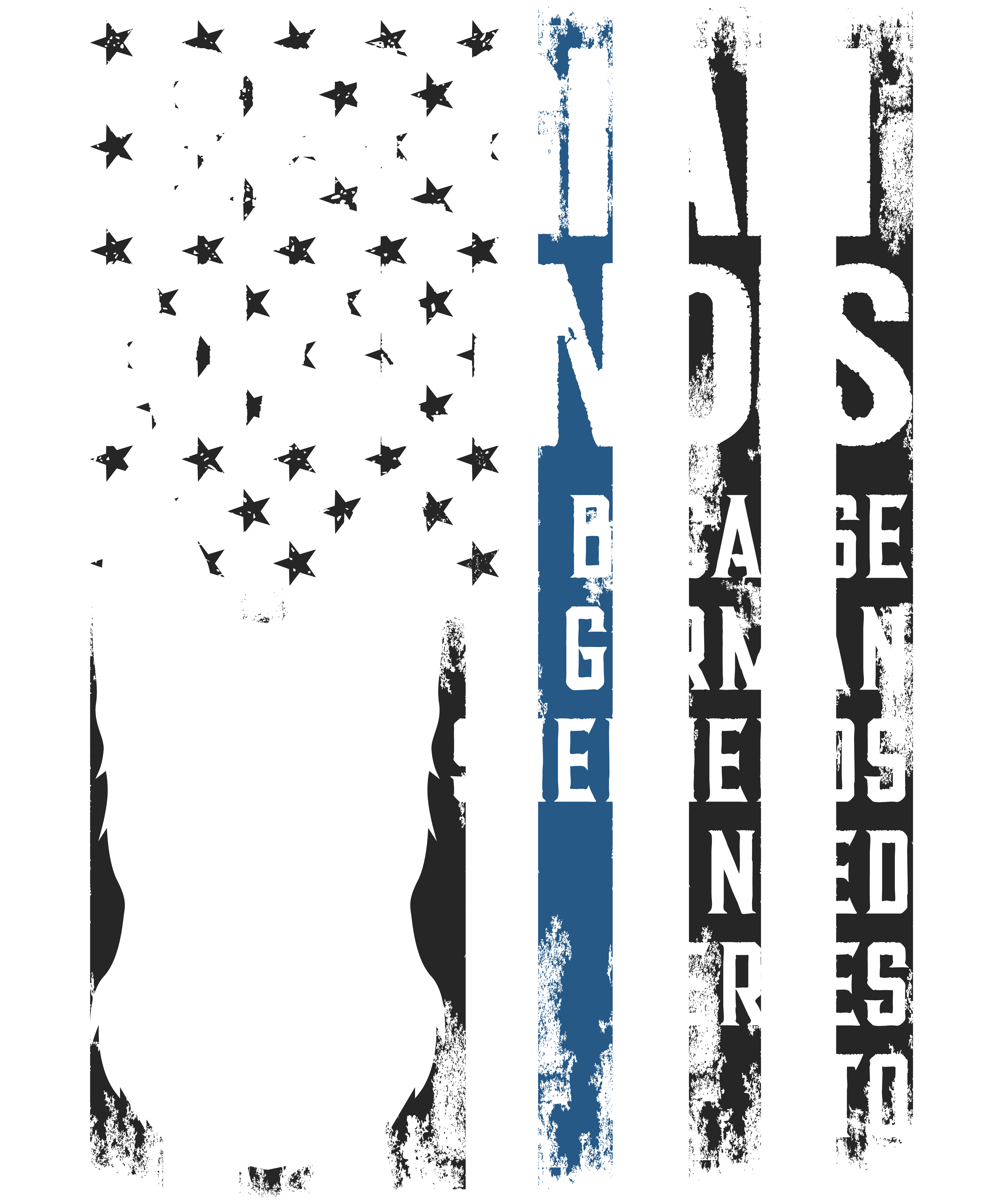 Police Dog Malinois Funny K9 Thin Blue Line Flag