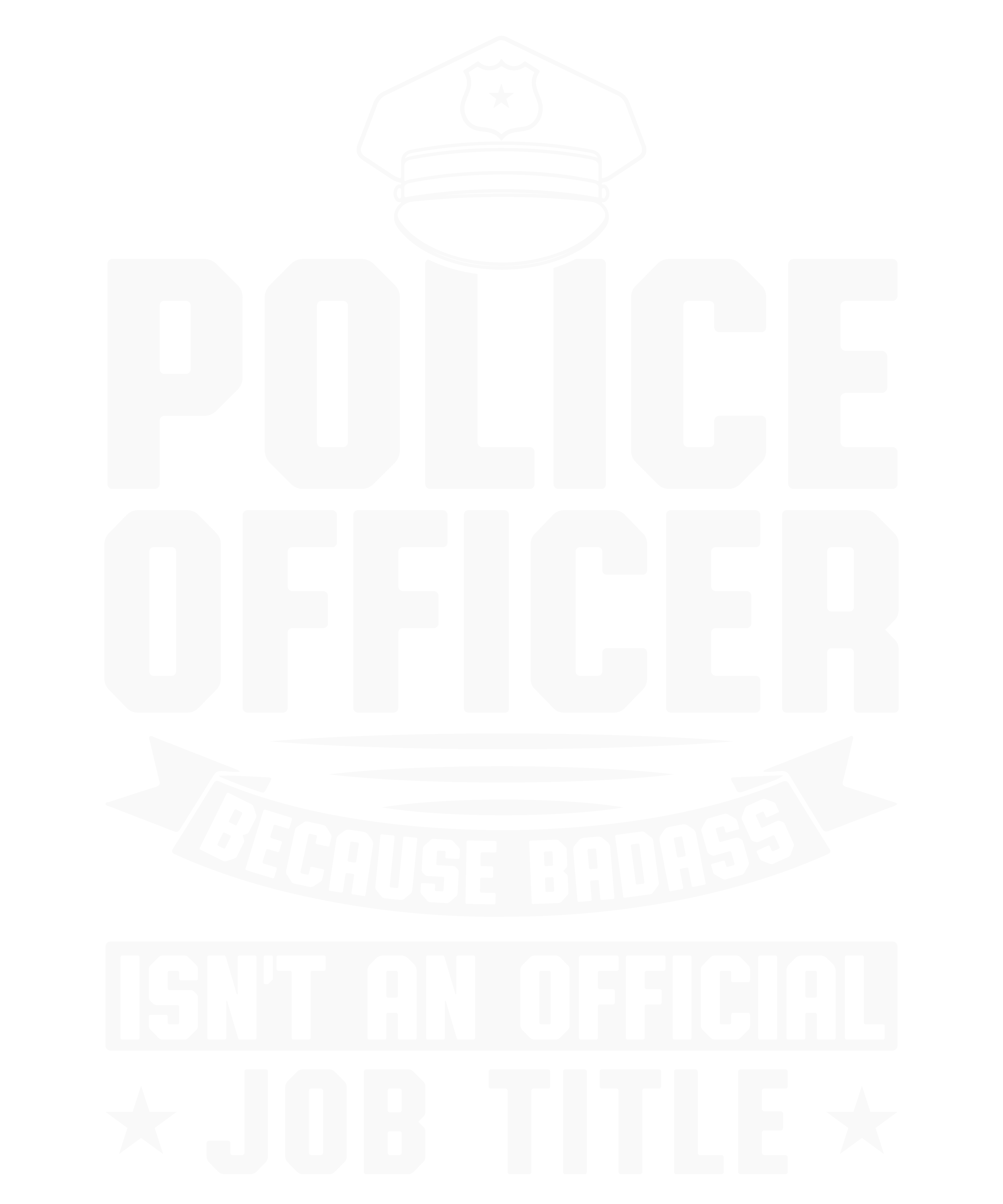 Police Officer Because Badass