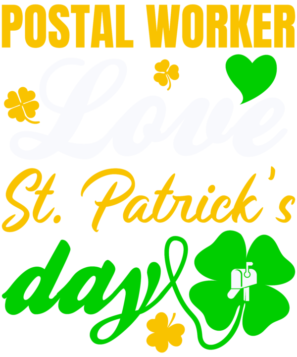 Postal Worker St. Patrick's Day