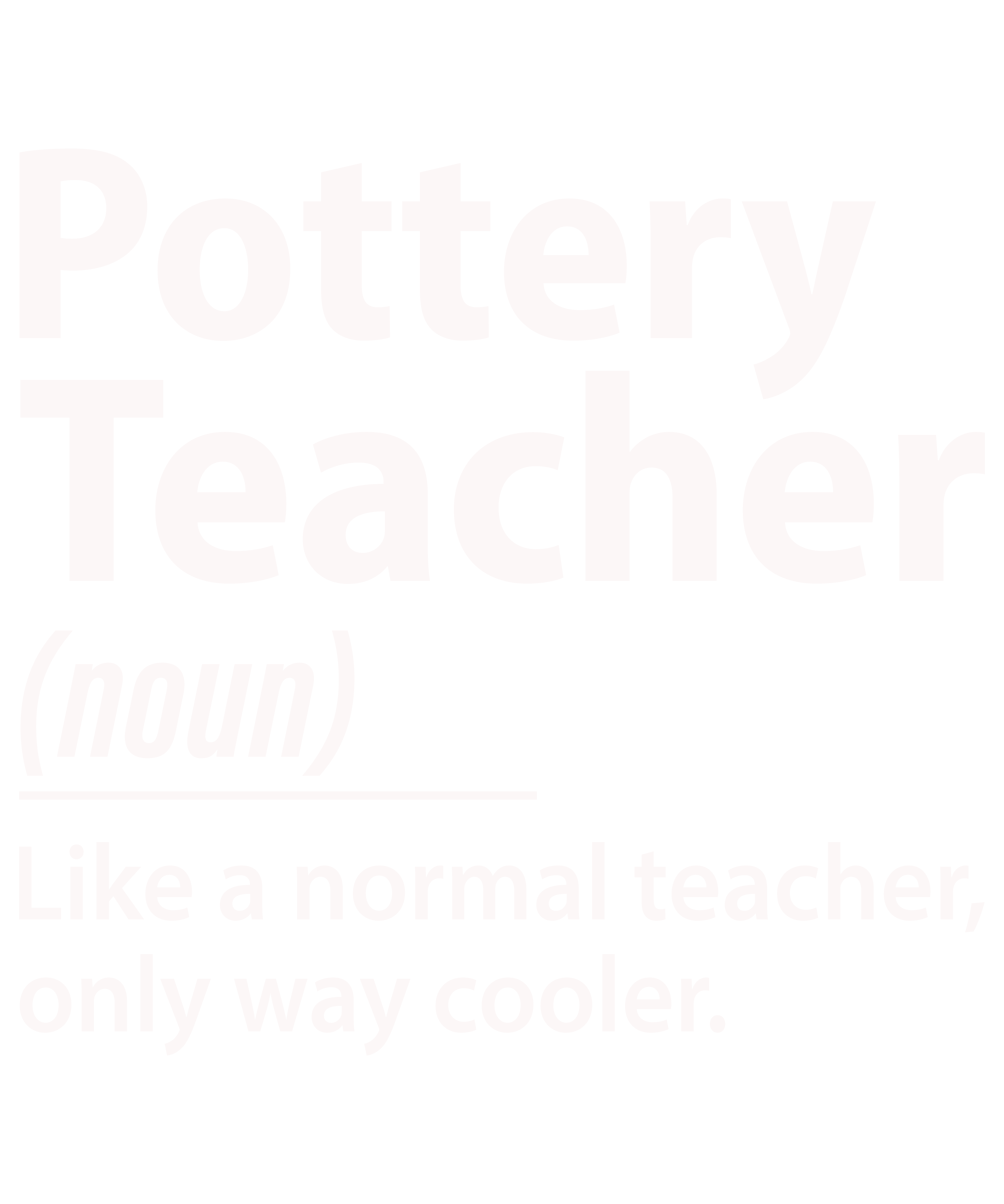 Pottery Teacher Definition