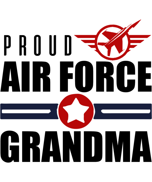 Proud Air Force Grandma