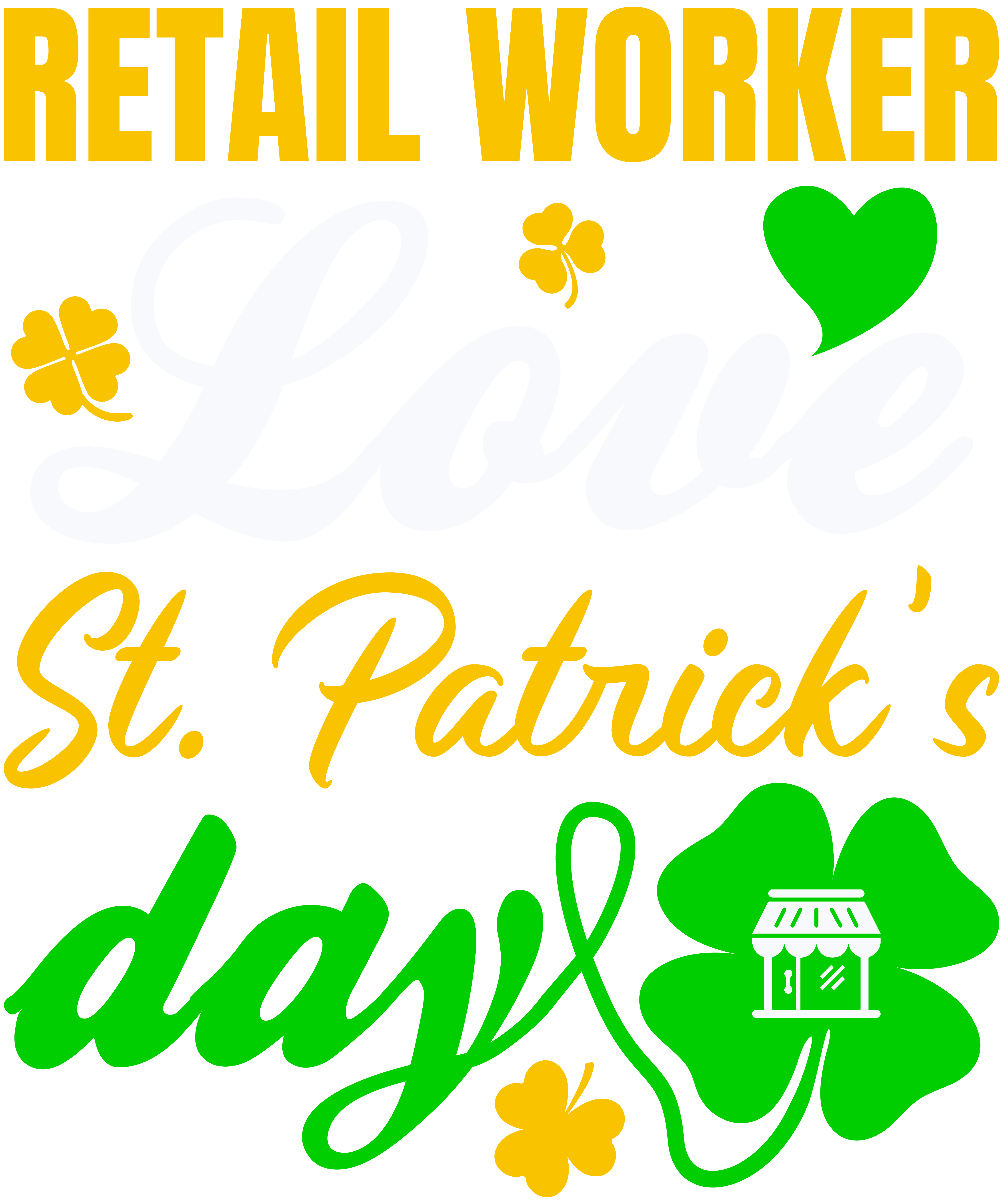 Retail Worker St. Patrick's Day