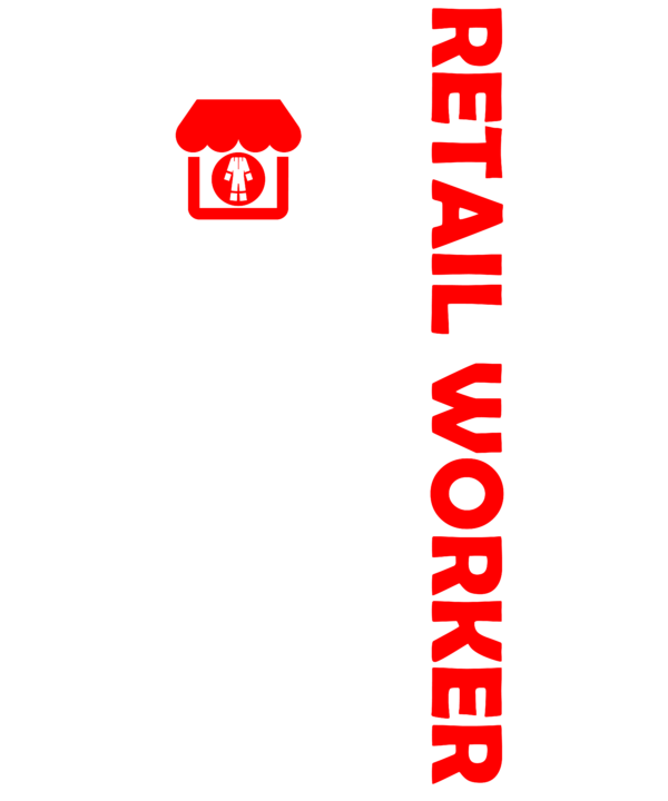 Retail Worker USA Flag