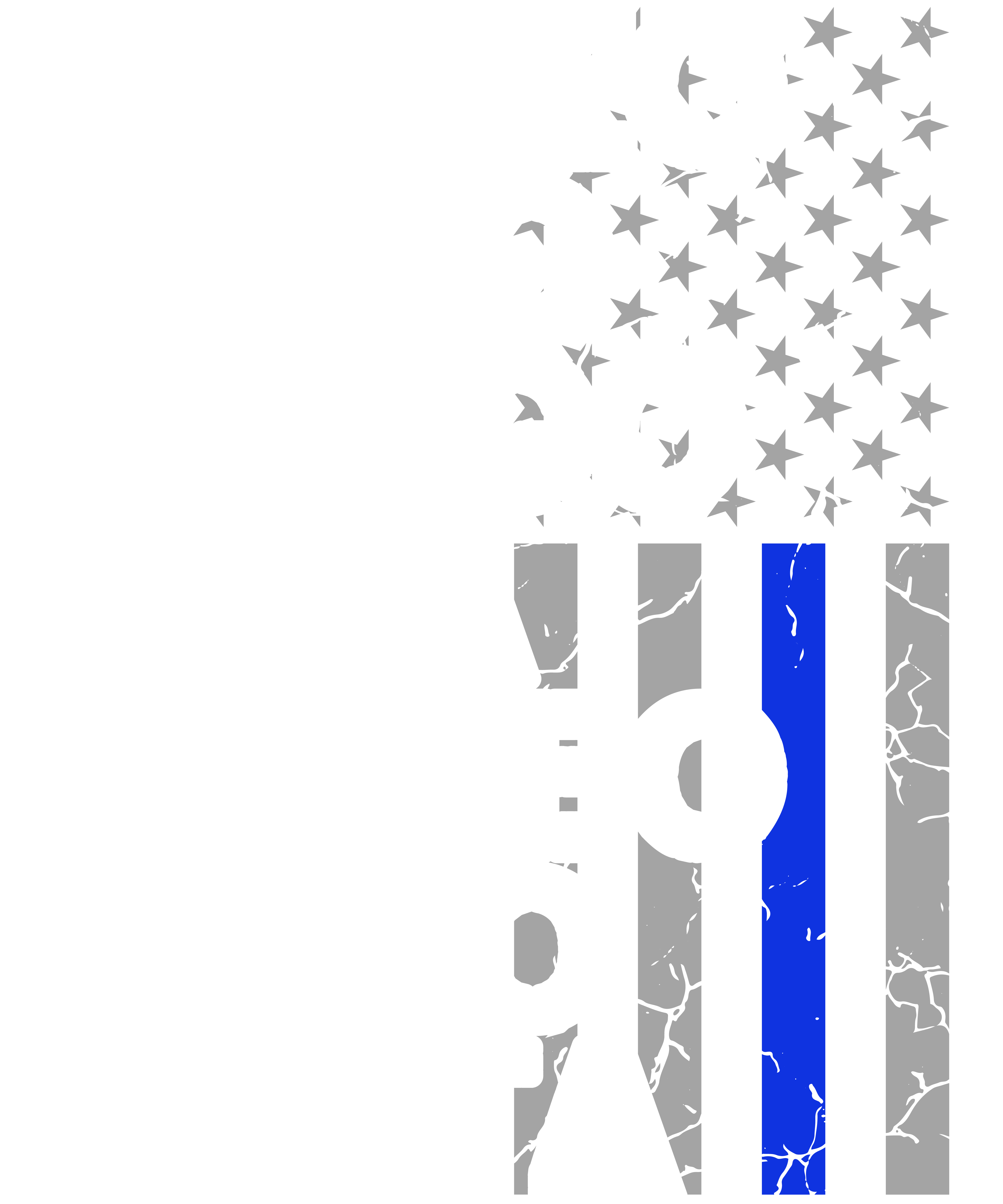 Retired - Thin Blue Line, Phonetic Code, Police Retirement
