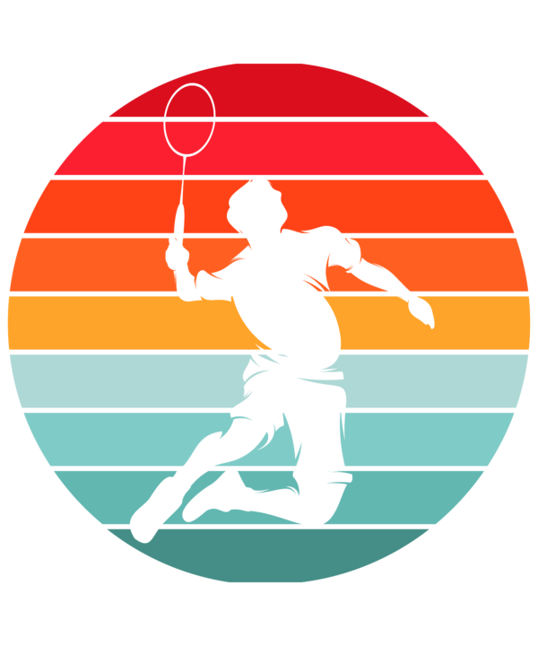 Retro Badminton Racket