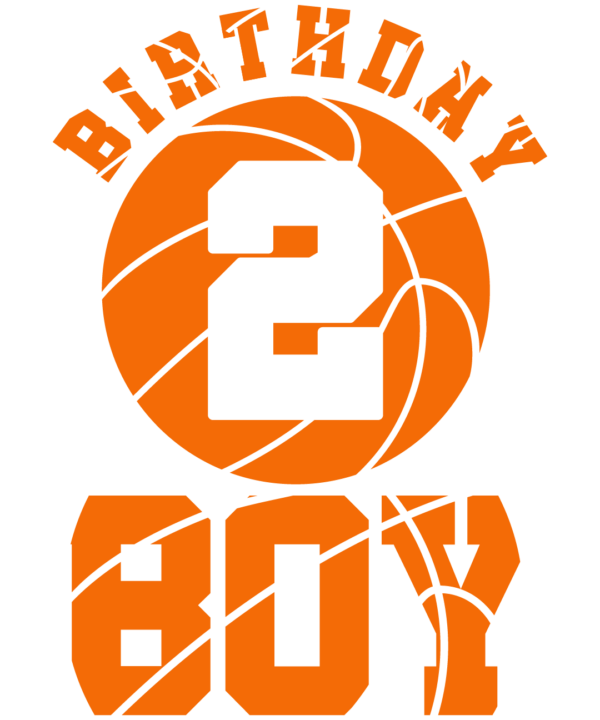 Second Birthday of Basketball Boy