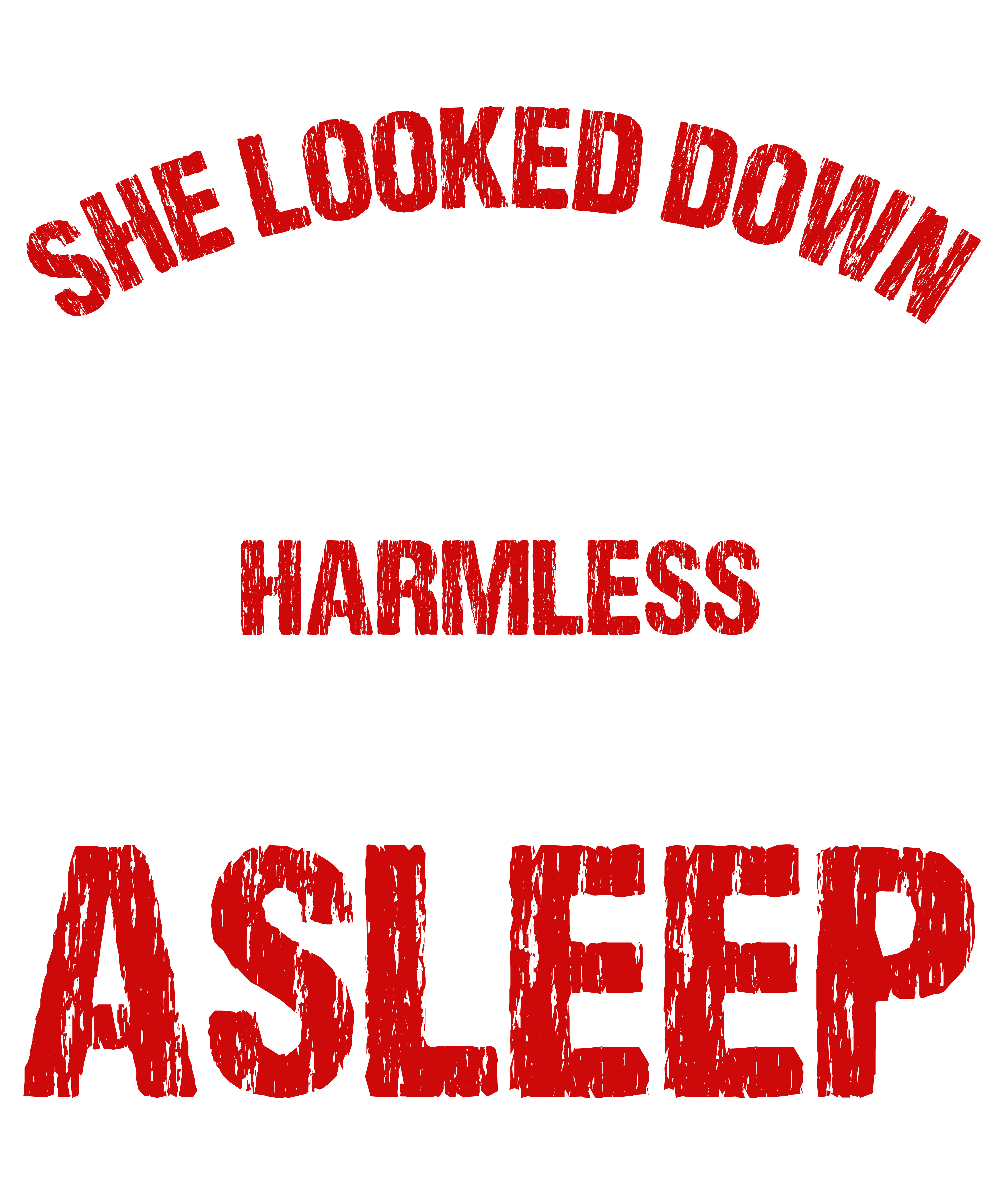 She Looked Down At The Gun