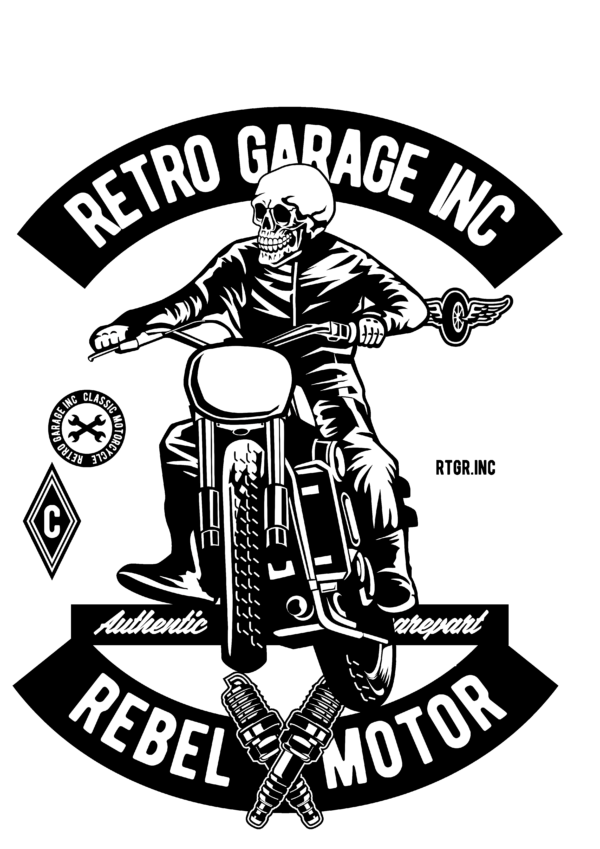 Skull Rider Rebel Motor
