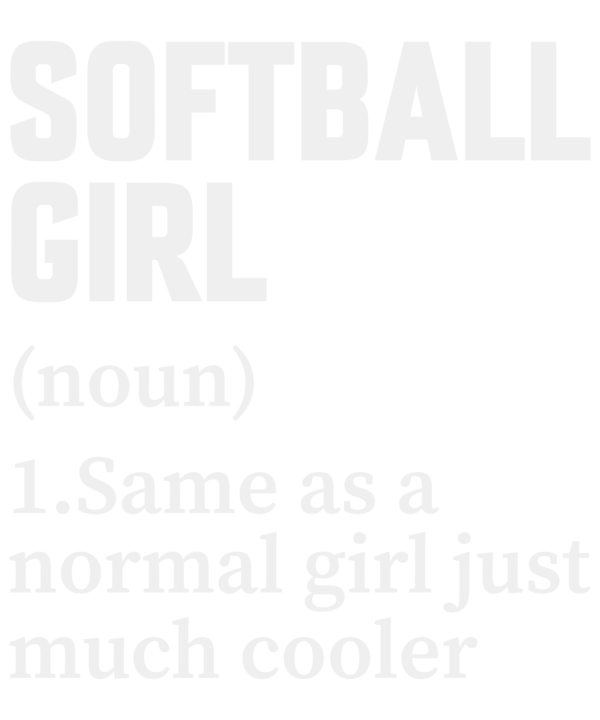 Softball Girl