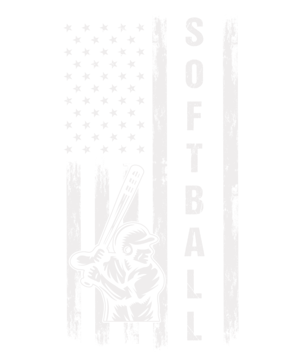 Softball USA Flag v2