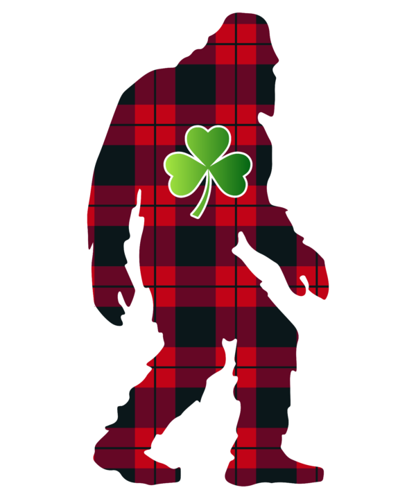 St Patricks Day Bigfoot
