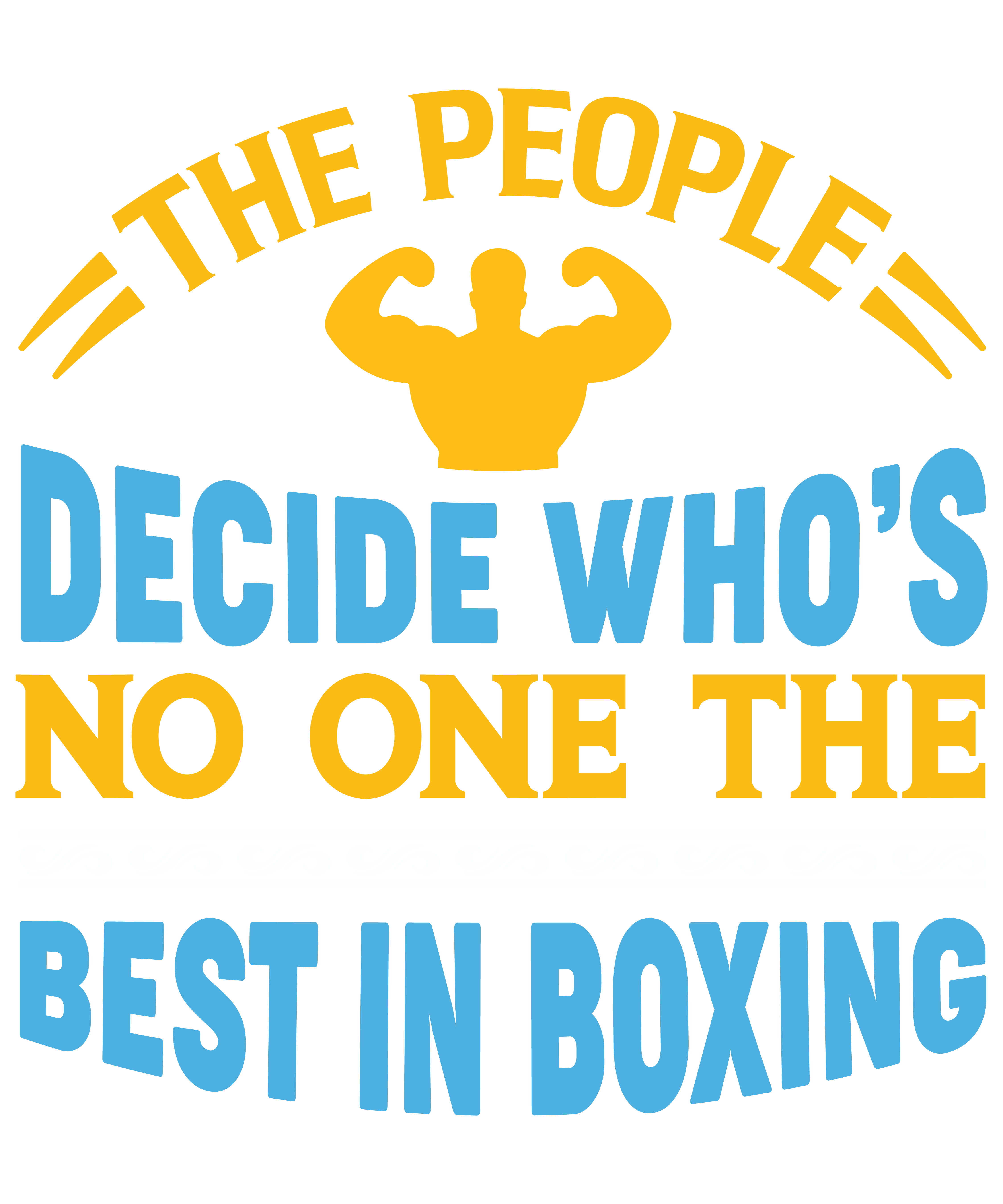 The People Decide Who's No One